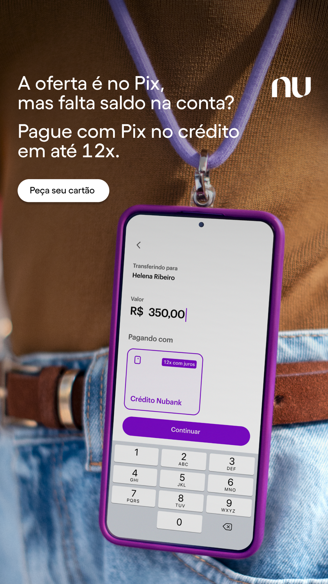 Nubank Facebook ad