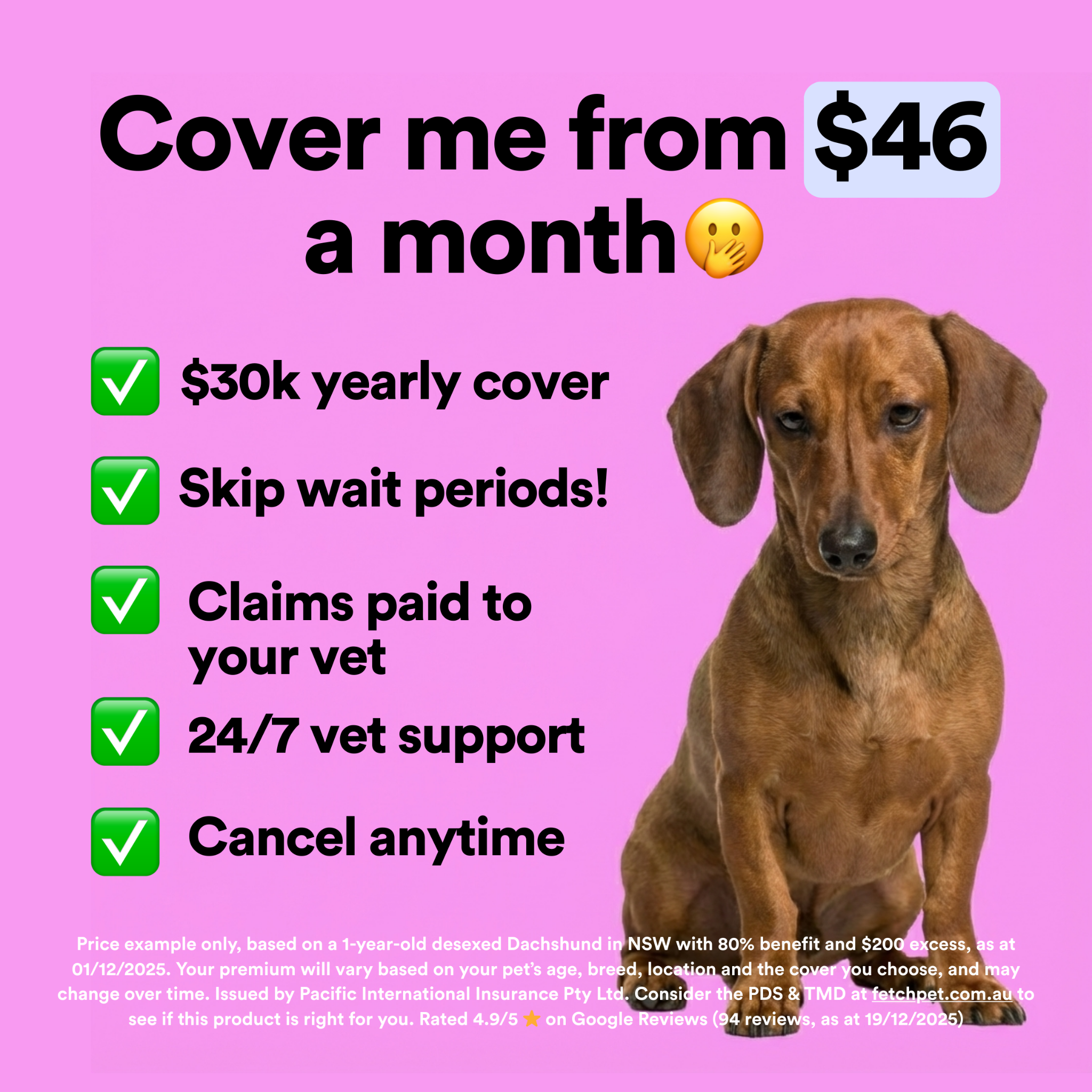 Fetch Facebook ad