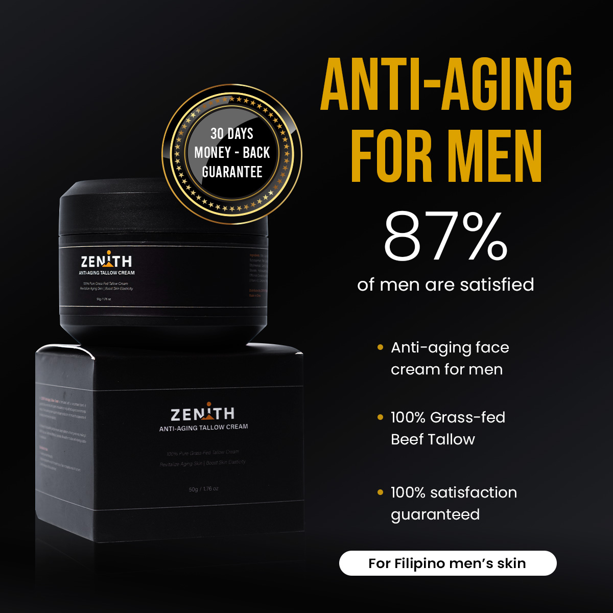 Zenith PH - Facial Care For Men Facebook ad