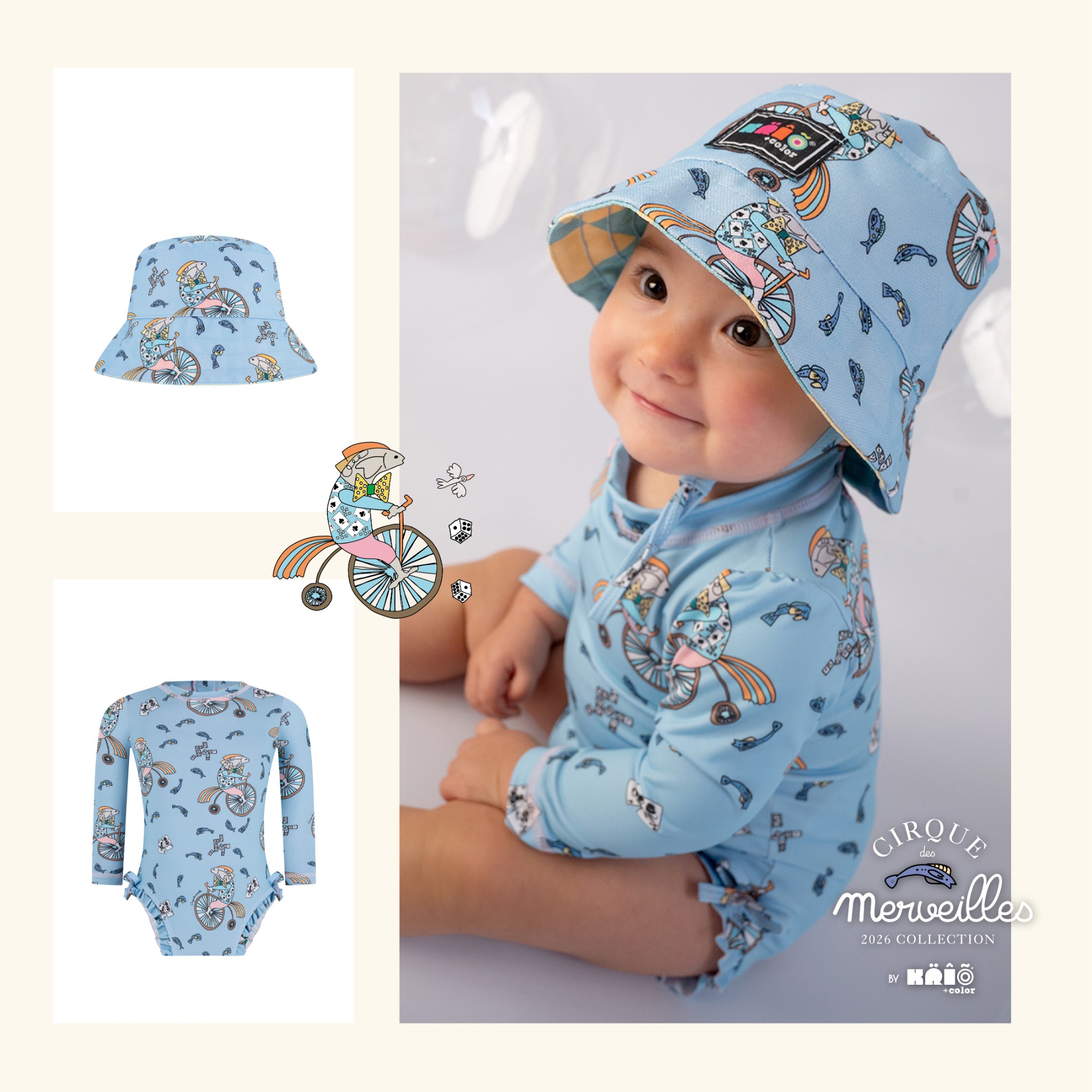 Krio Color. Stylish & Fun Children's Sun UV Swimwear Facebook ad from Jul 12, 2026