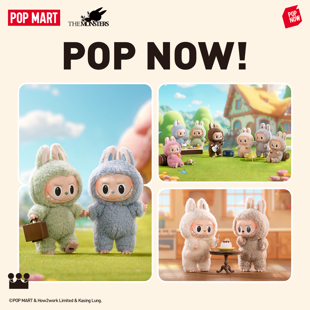 POP MART Online Stores Facebook ad