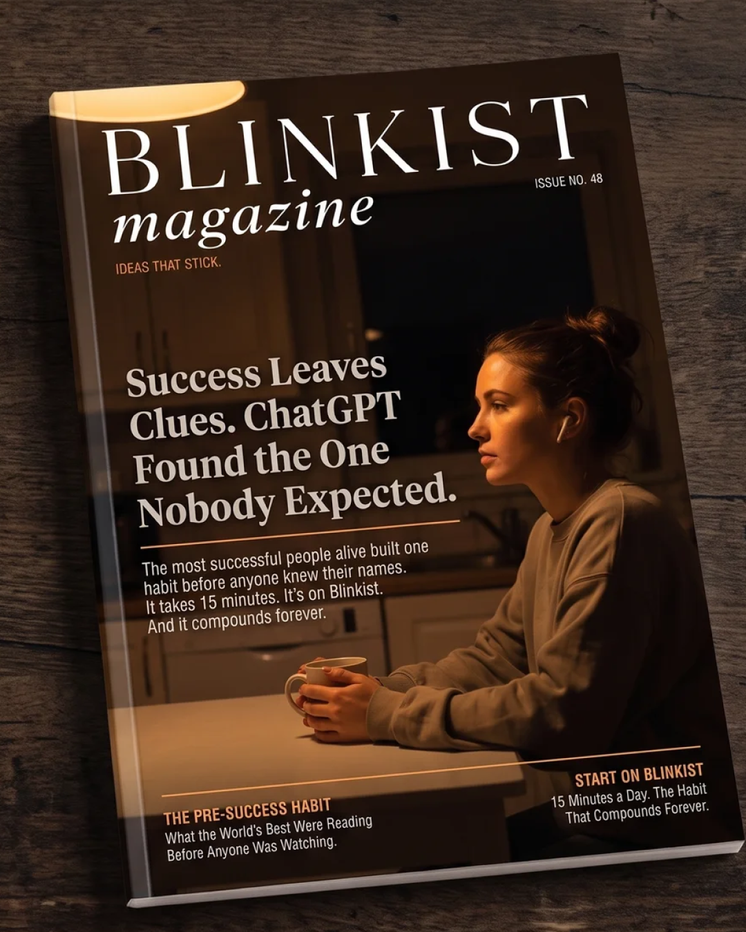 Blinkist Facebook ad