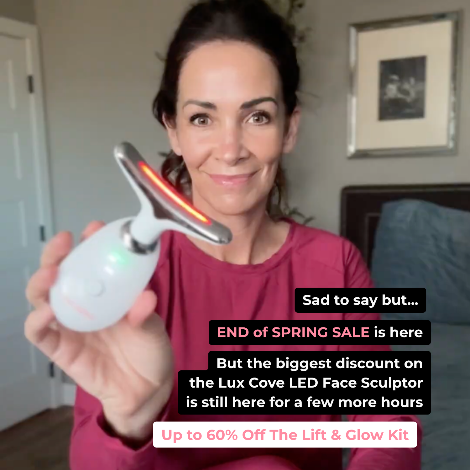 Lux Cove Facebook ad