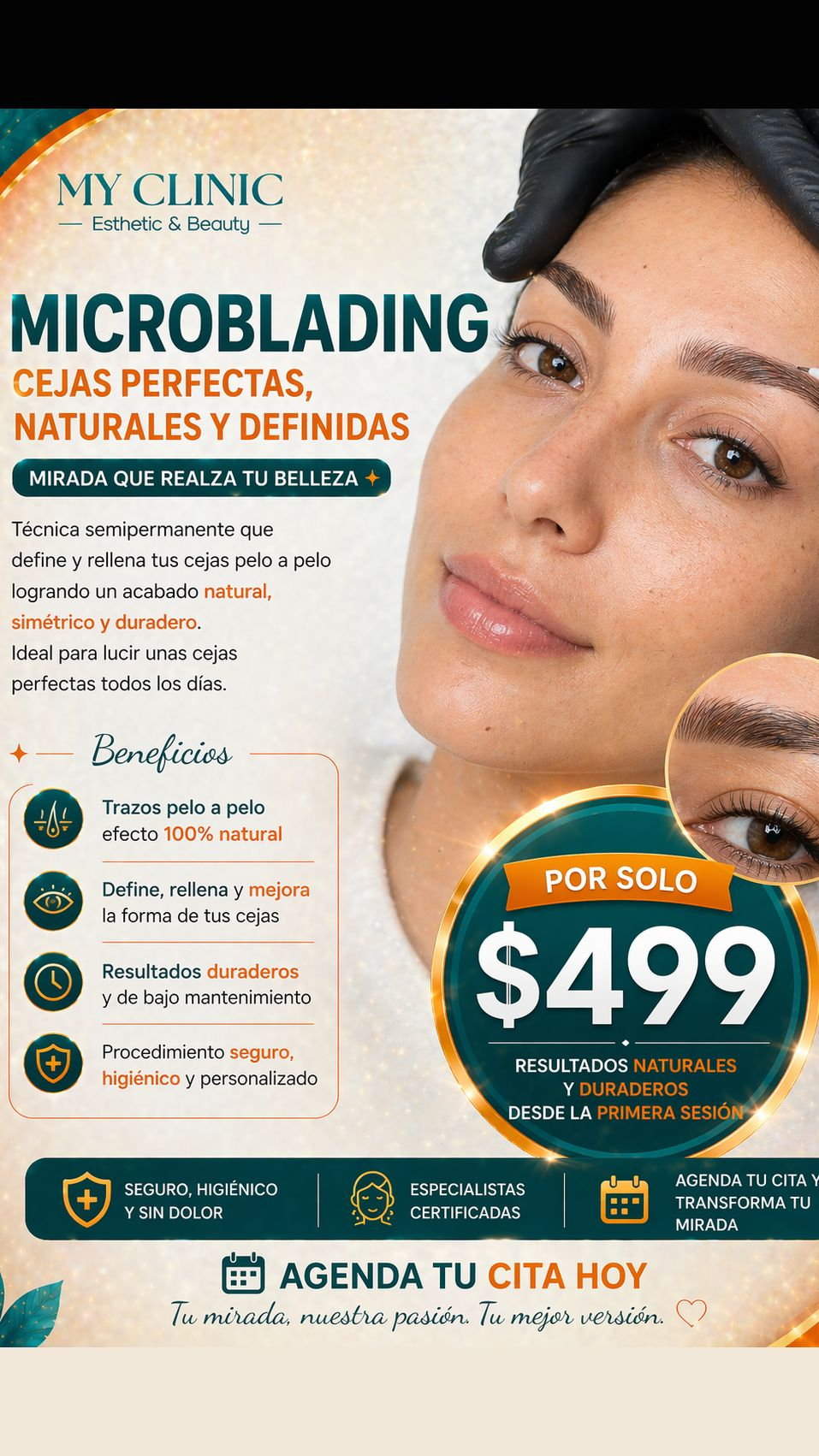 My Clinic Insurgentes Sur WTC Facebook ad: Quiero la promoción