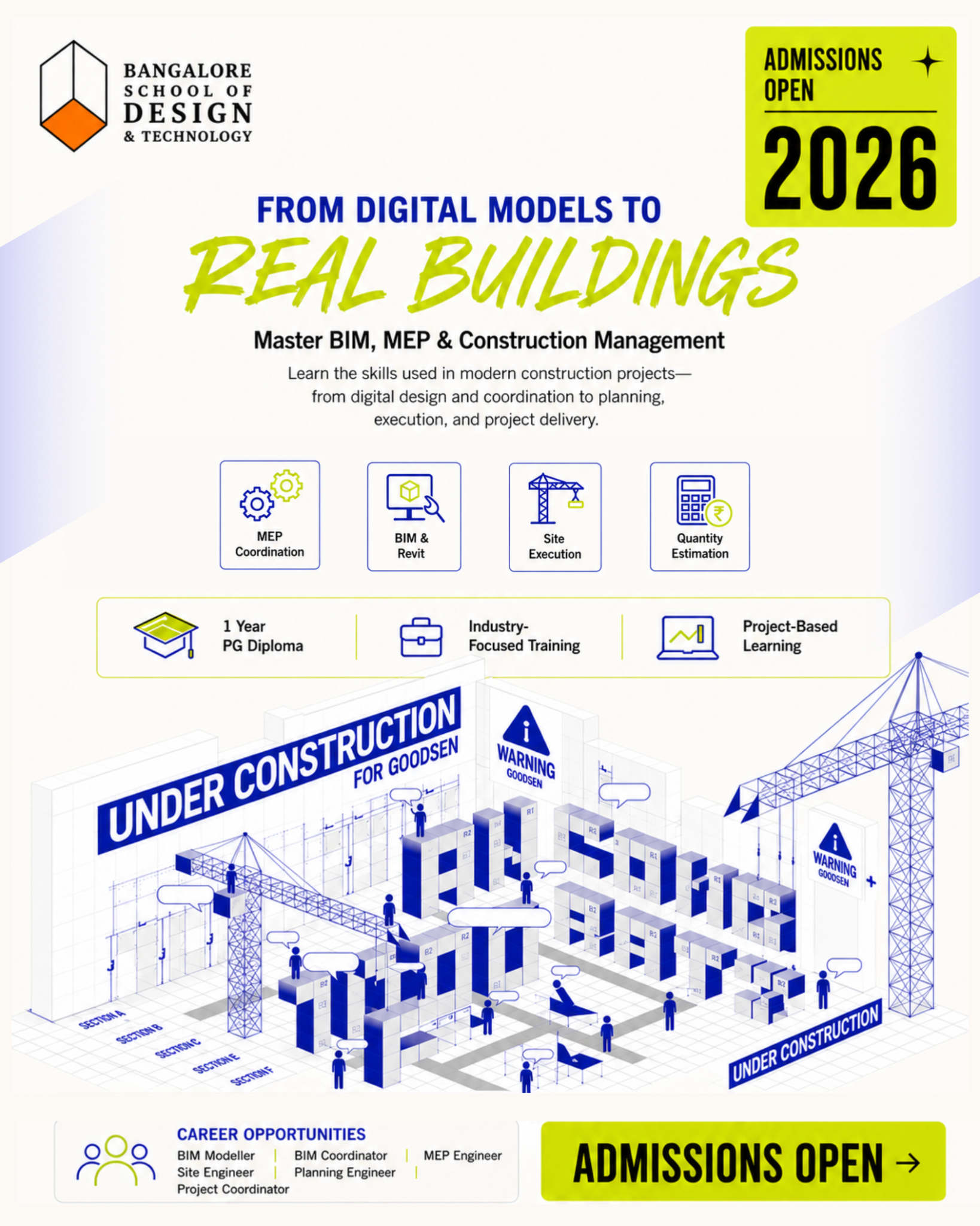 Bangalore School of Design & Technology Facebook ad