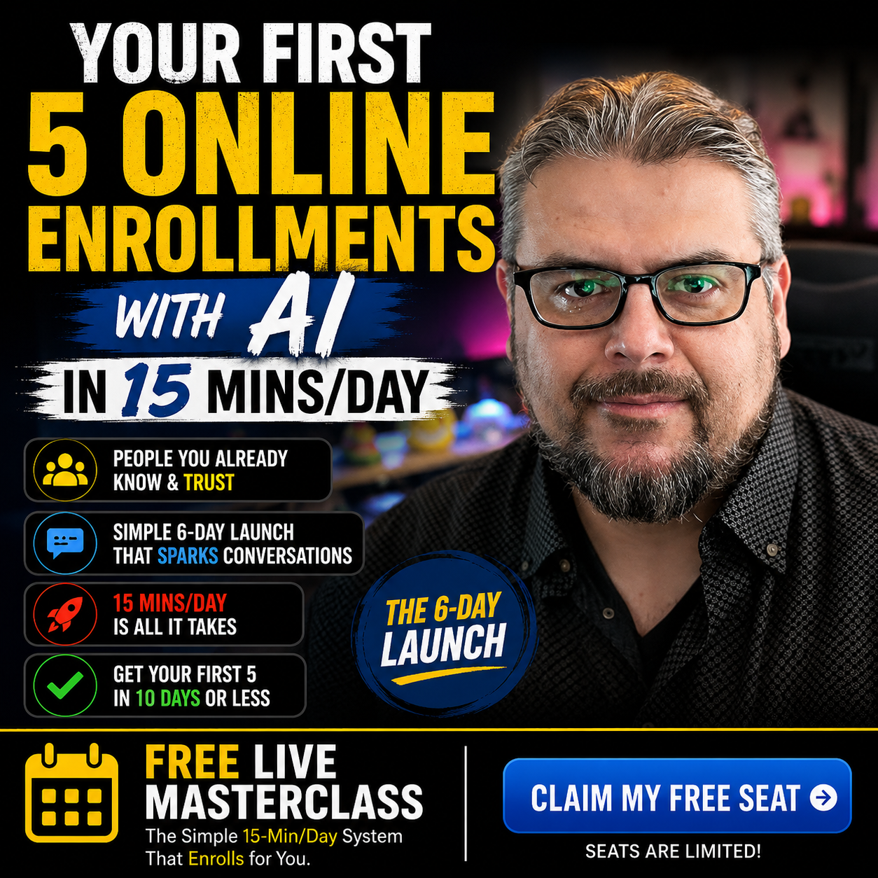 Attraction Marketing Facebook ad