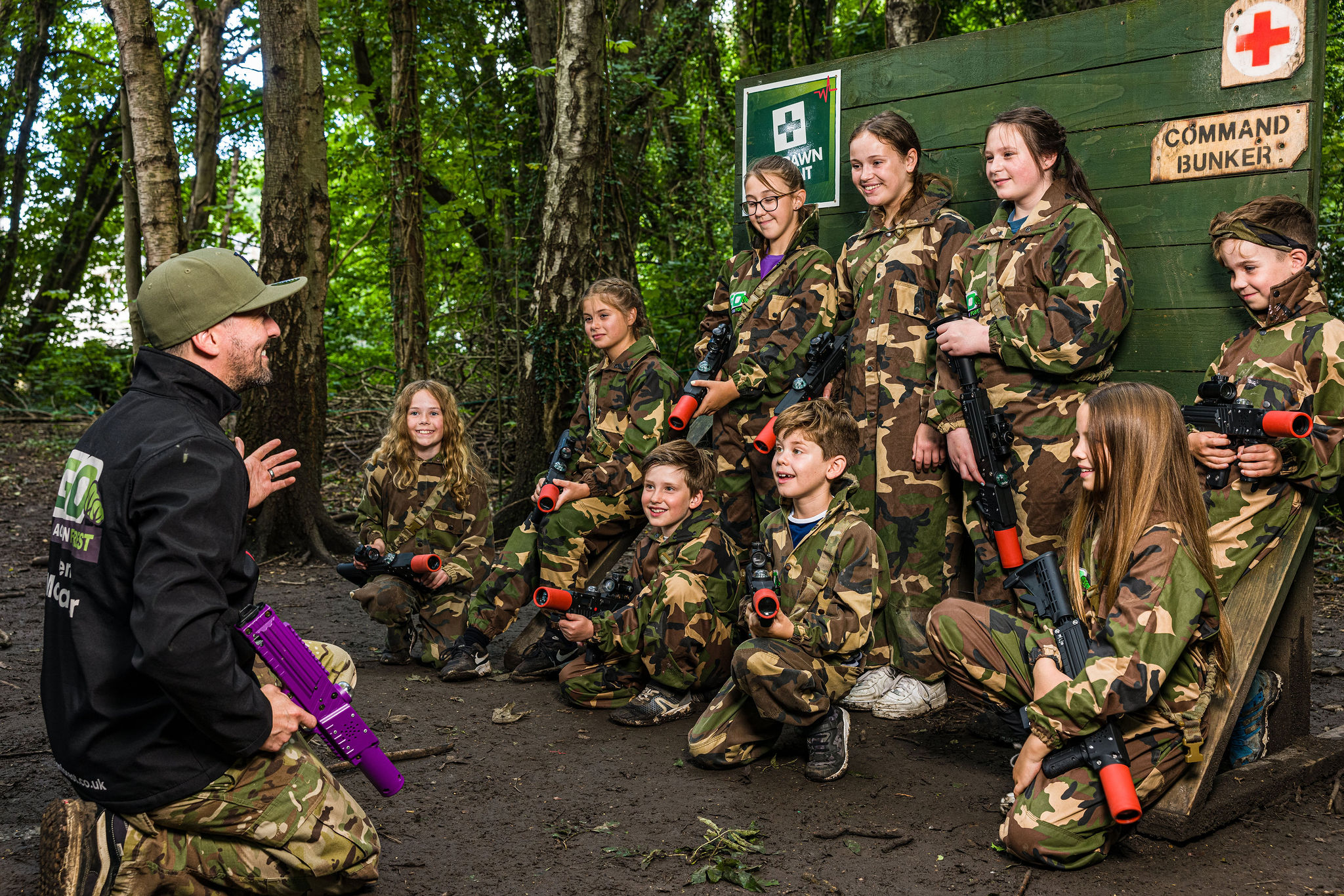 GO Paintball London Facebook ad