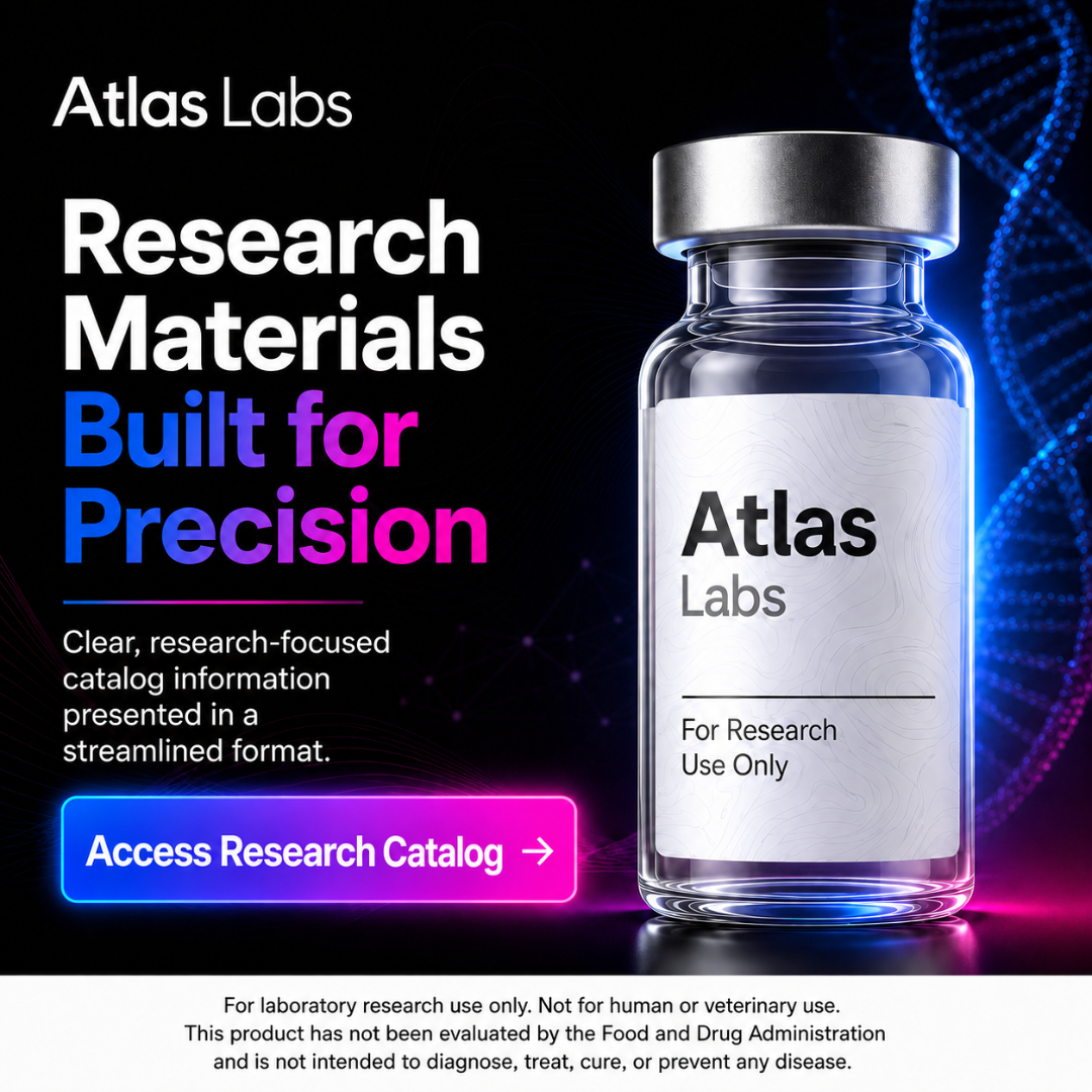 Atlas Labs Facebook ad: Access Research Catalog