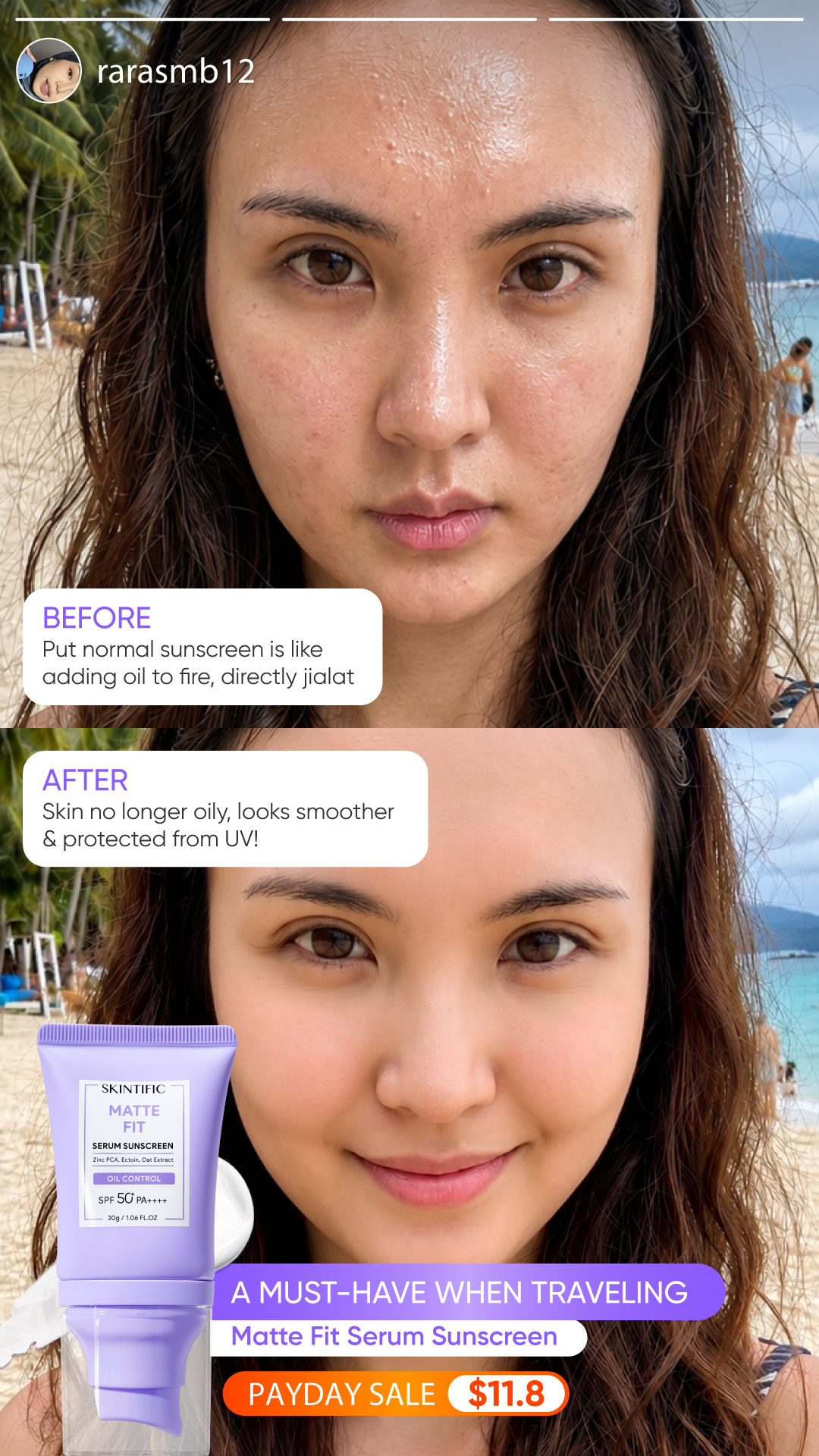 Skintific Singapore Facebook ad