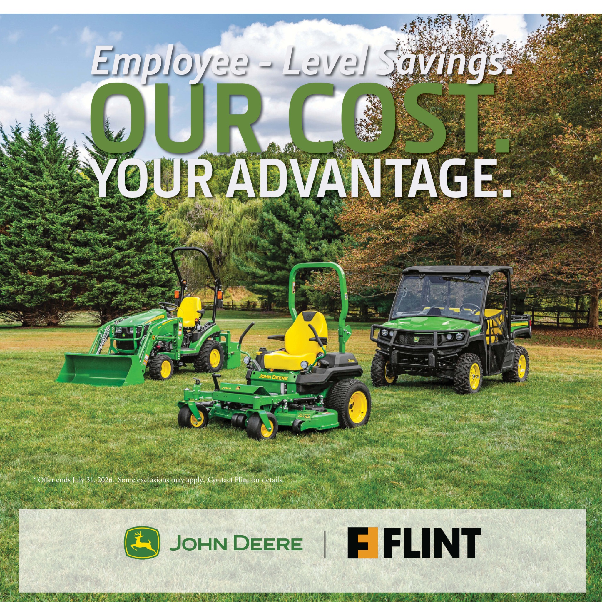 Flint - Ag & Turf Division Facebook ad: Flint Ag & Turf