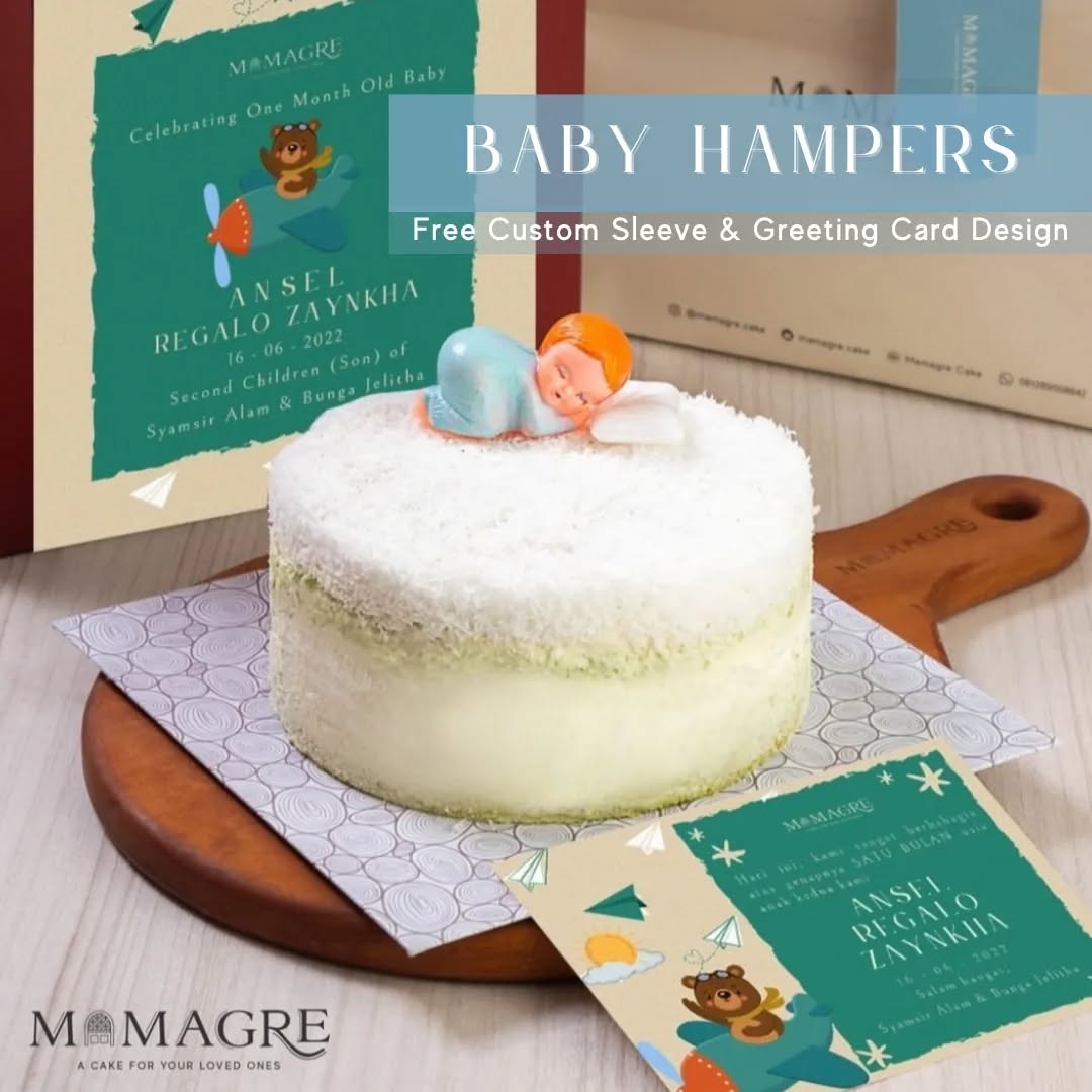 Mamagre Facebook ad: BABY HAMPERS BY MAMAGRE
