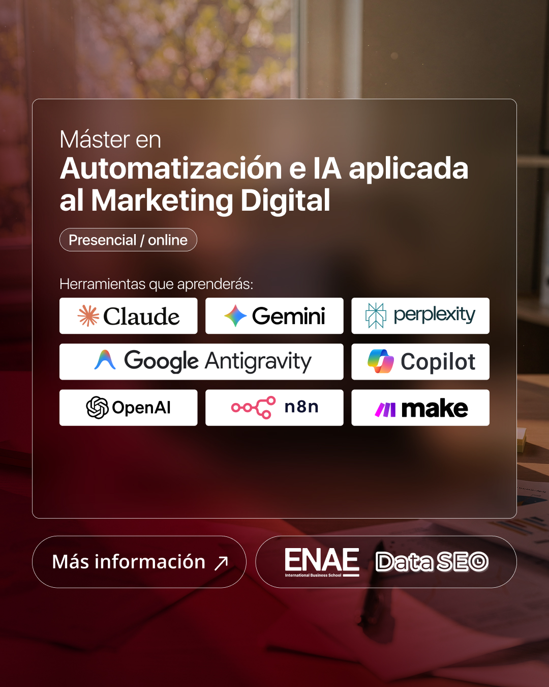 ENAE Escuela de Negocios y Administración de Empresas Facebook ad