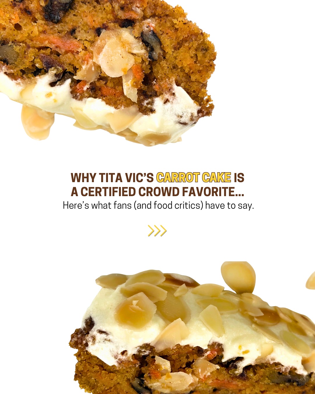 Tita Vic's Facebook ad: Is it the best carrot cake in the…