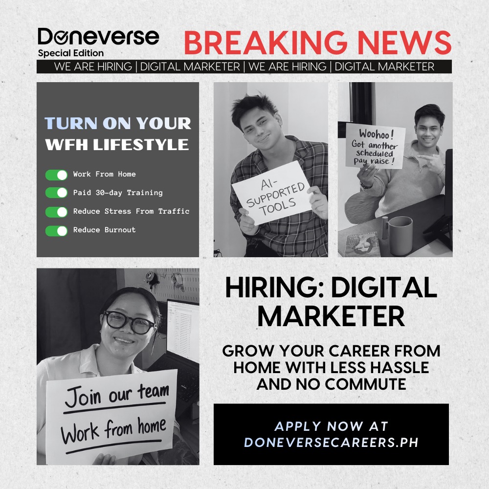 Outsourced Doers - Careers Facebook ad