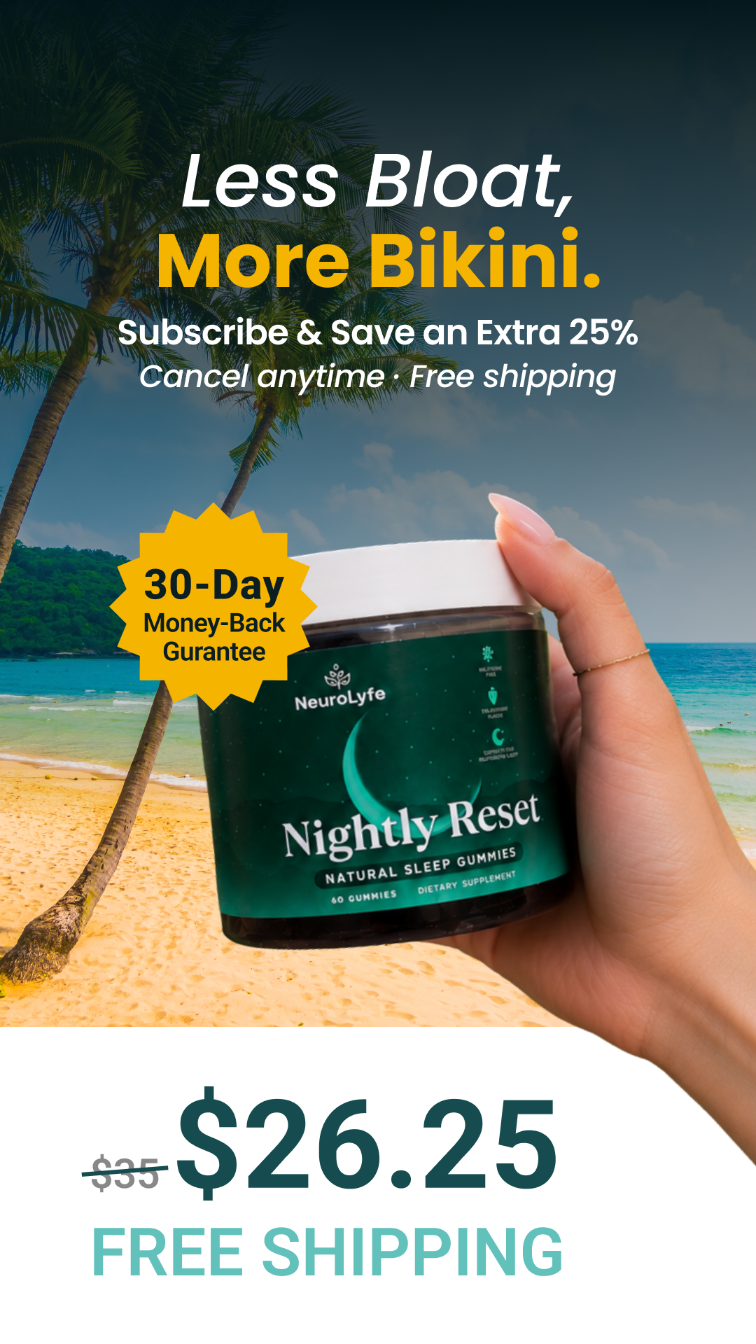 Neurolyfe Facebook ad