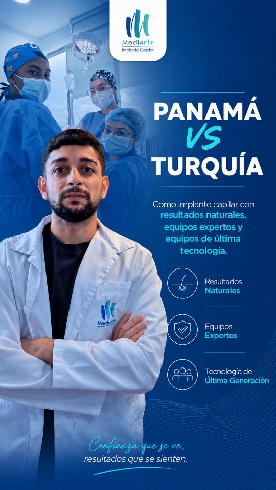 Mediarte Panamá Facebook ad: ¿Estás pensando en viajar a Turquía para hacerte…