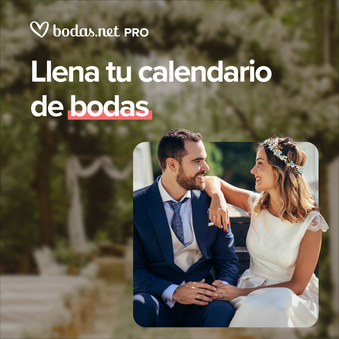 Bodas.net Facebook ad: Llena tu calendario de bodas