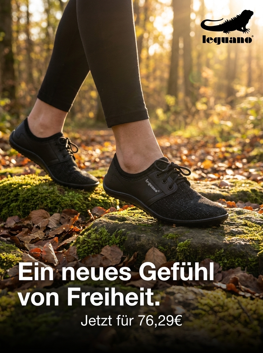 leguano Barfußschuhe Facebook ad