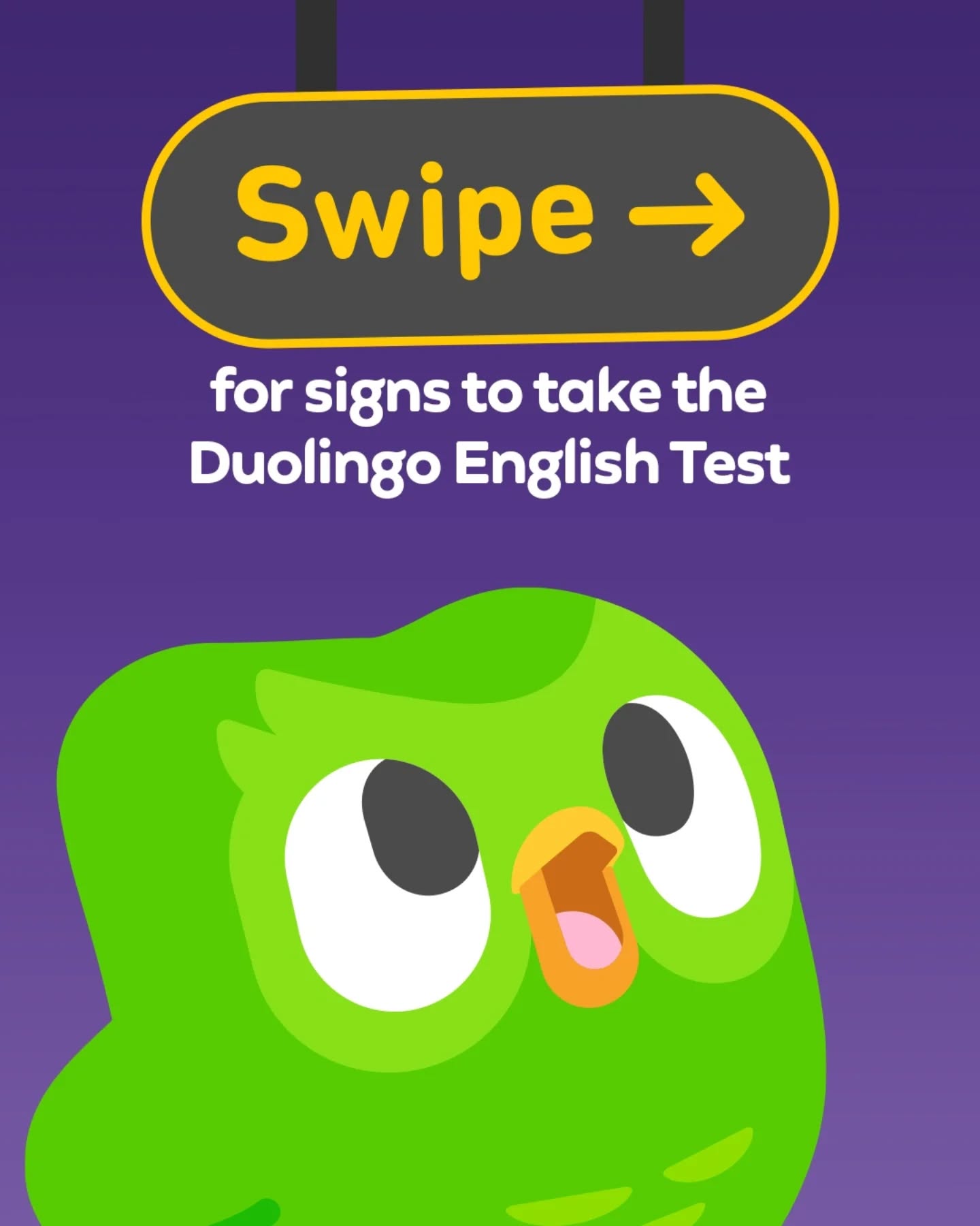 Study Abroad with DET Facebook ad: Duo need more signs?
