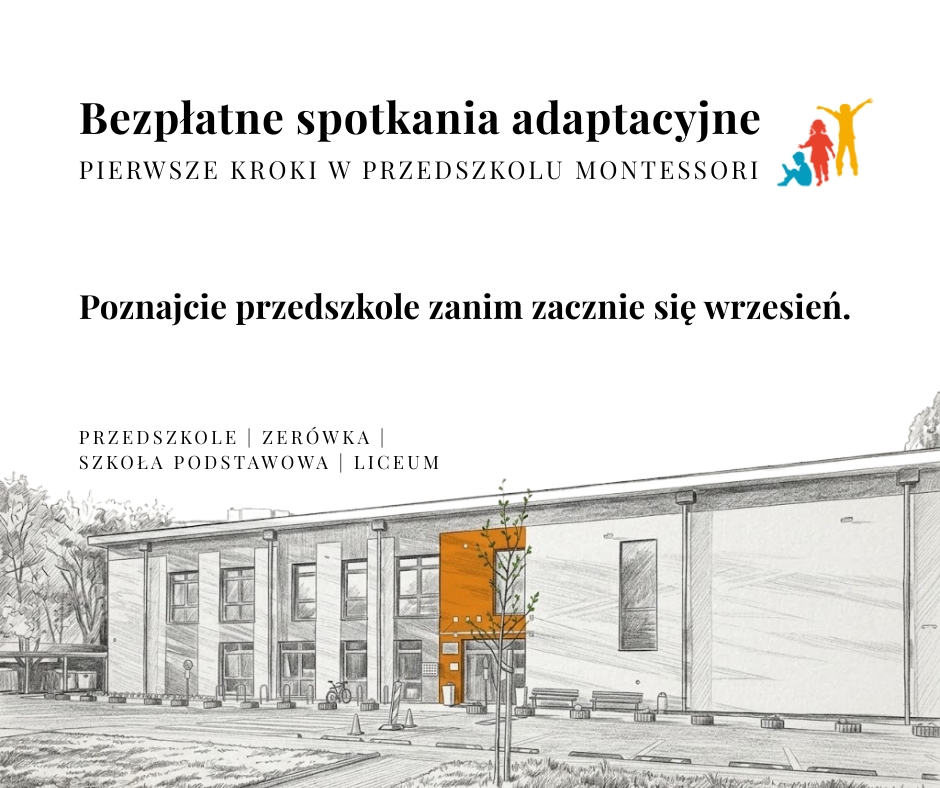 Chrześcijańska Szkoła Podstawowa i Przedszkole Montessori Facebook ad: Czekam na Was:)