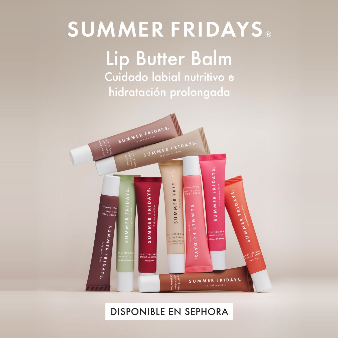 Summer Fridays Facebook ad