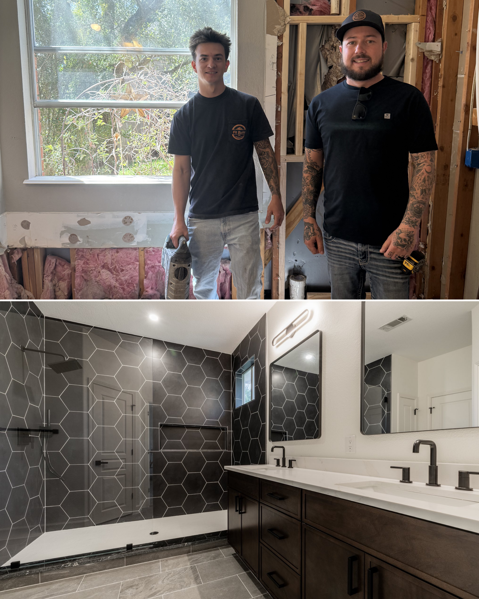 Fit Build Construction Facebook ad: Kitchen & Bathroom Remodels