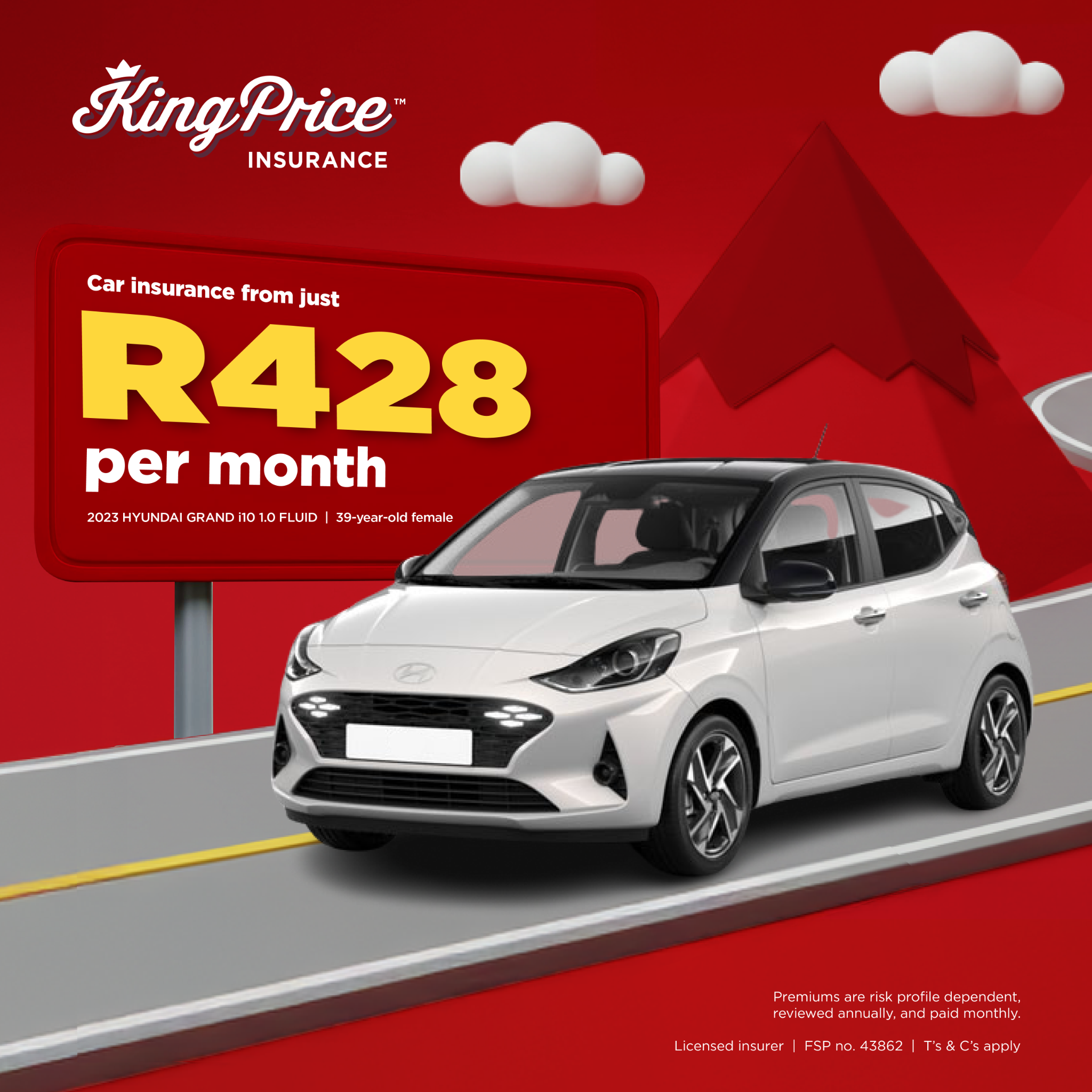 King Price Insurance Facebook ad