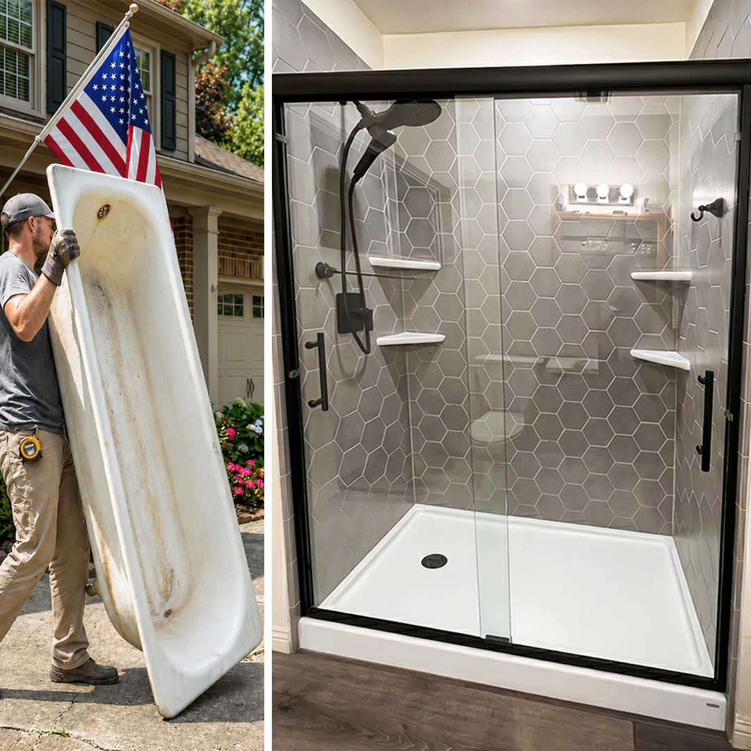 MC Walk-in Showers Facebook ad: The Average Walk-In Shower Cost in 2026