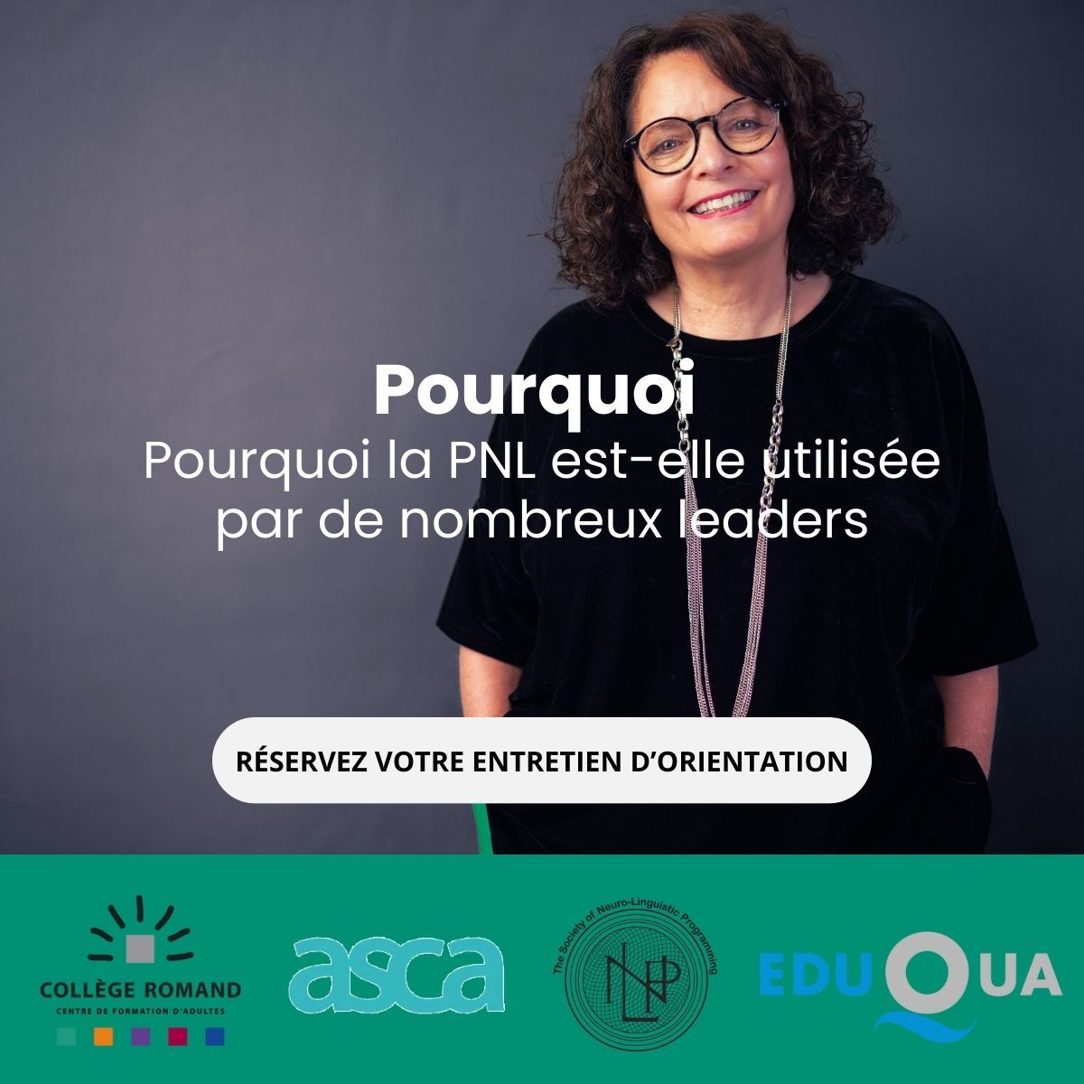 Collège Romand de PNL, Coaching, Hypnose - Centre de formation d'adultes Facebook ad
