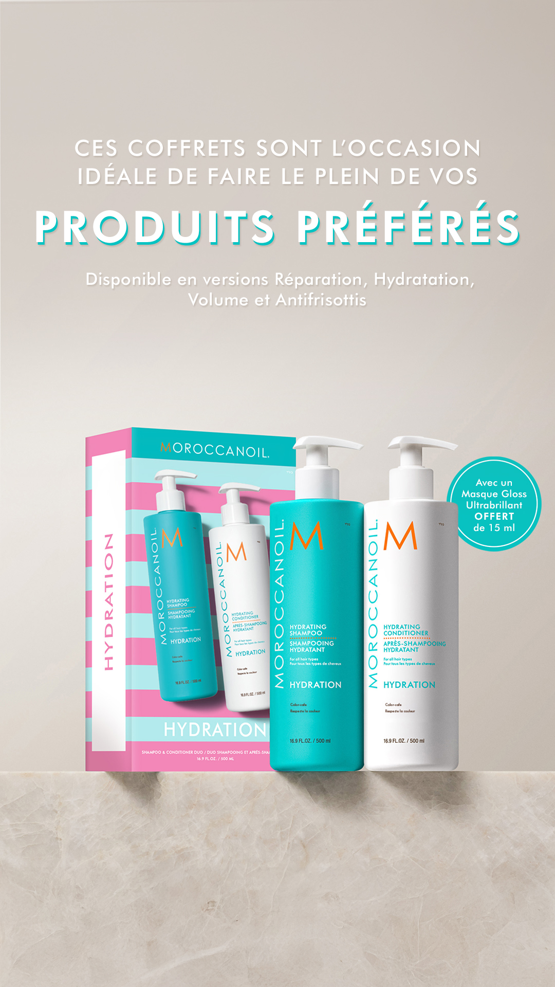 Moroccanoil Facebook ad