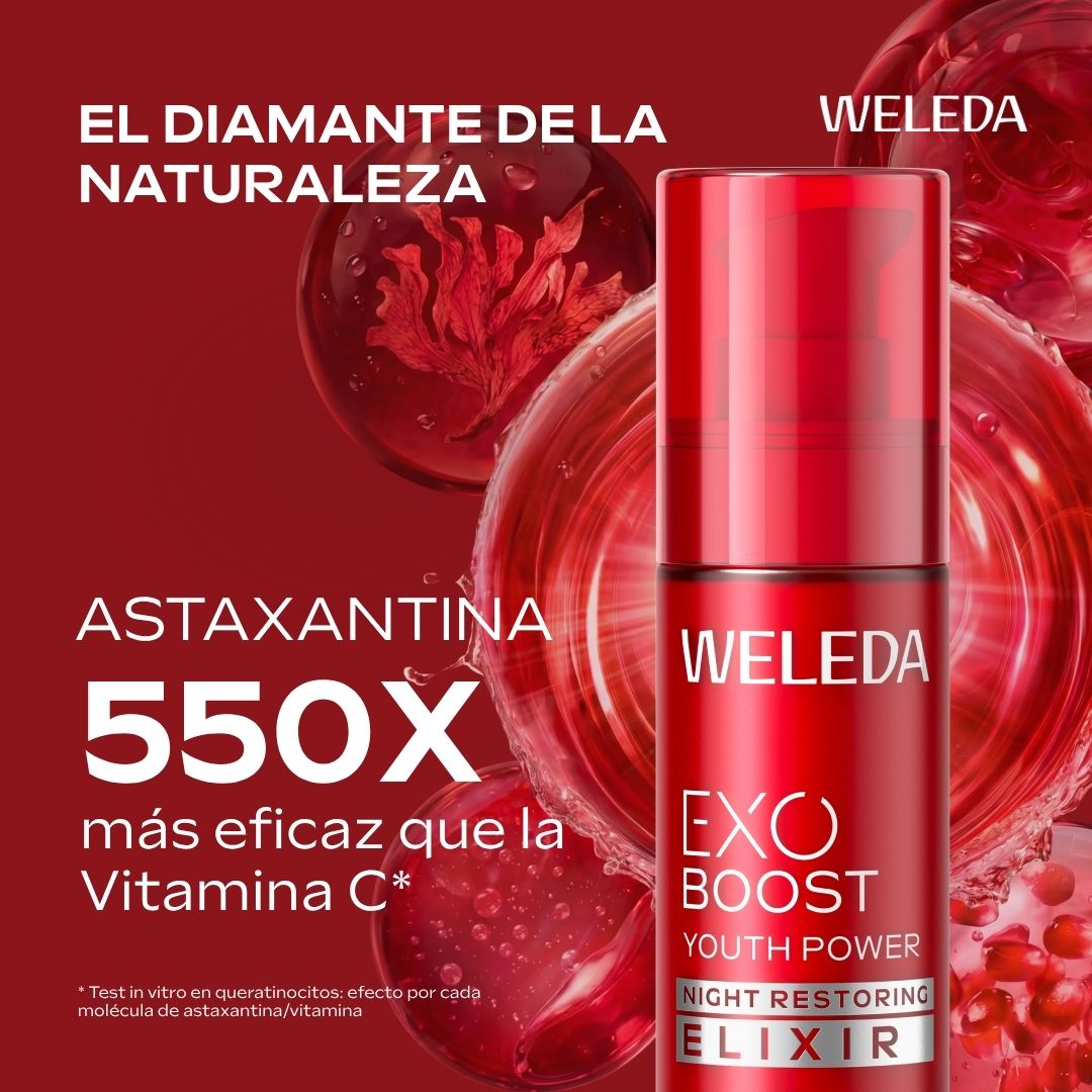 Weleda Facebook ad: Transforma. Regenera. Protege.