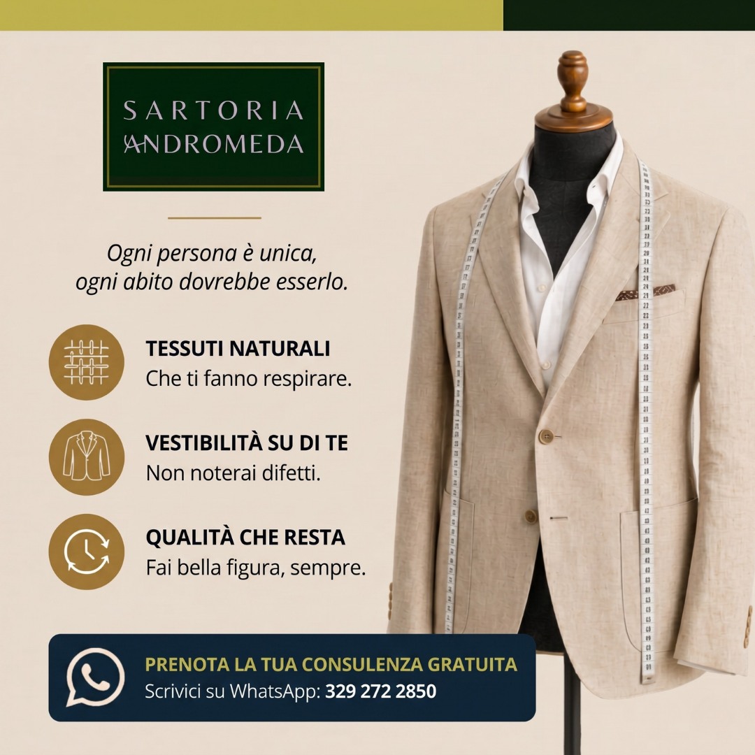 Sartoria Andromeda Fano Facebook ad