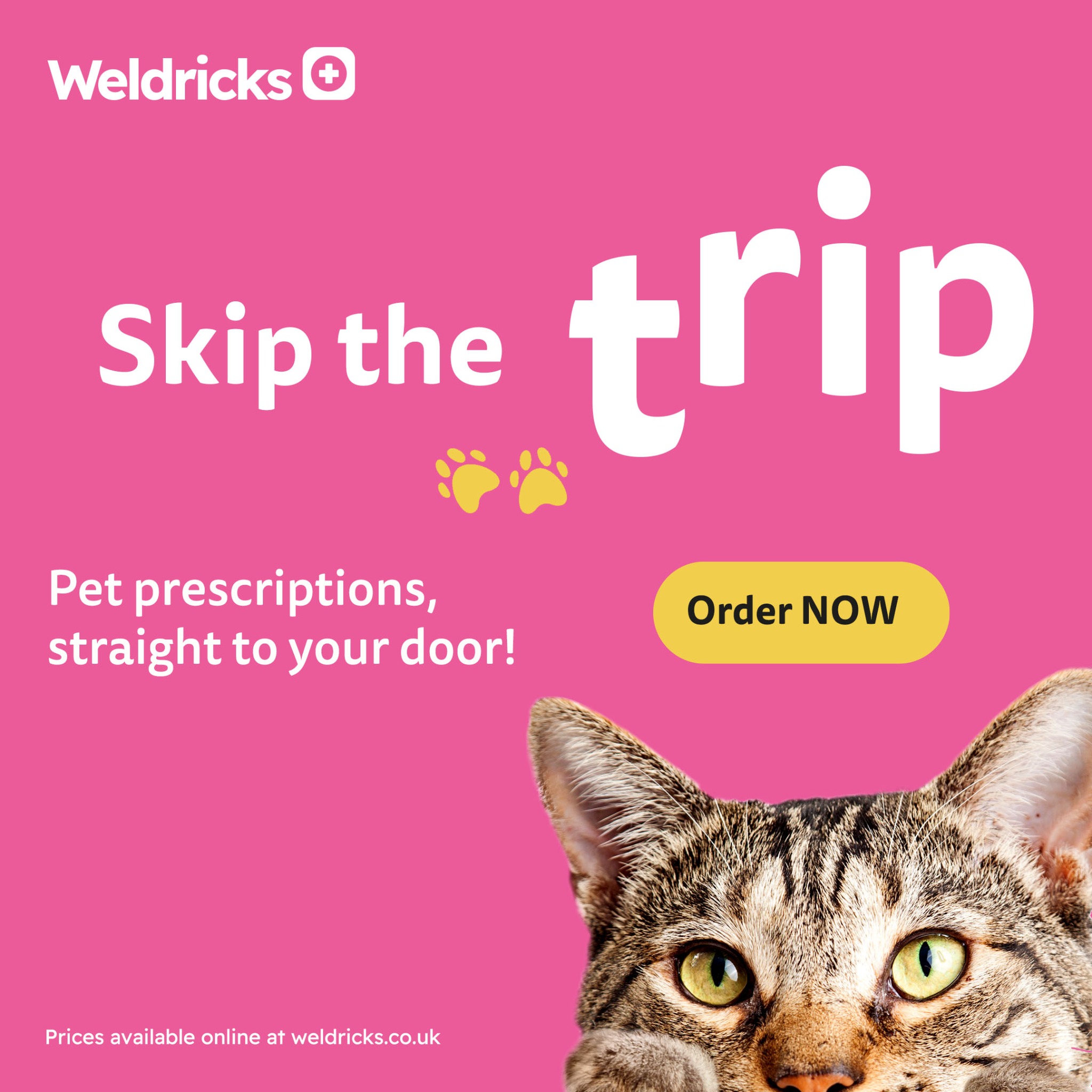 Weldricks Pharmacy Facebook ad