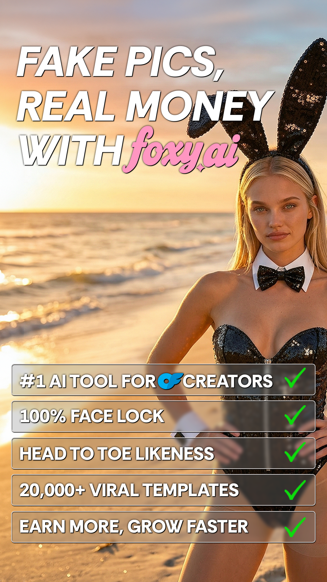 Foxy.ai Facebook ad