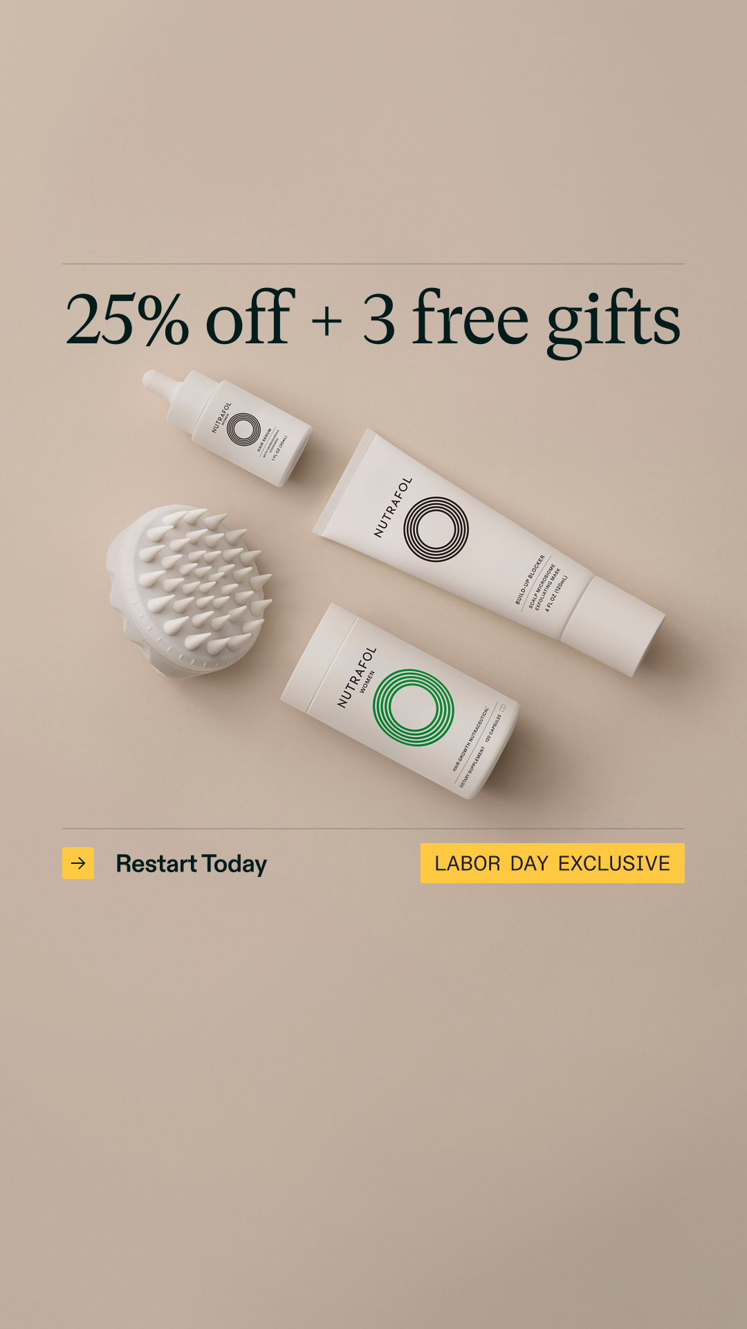 Nutrafol Facebook ad