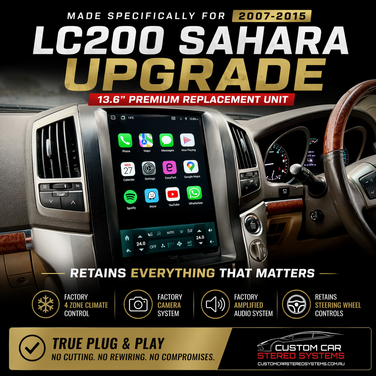 Custom Car Stereo Systems Facebook ad