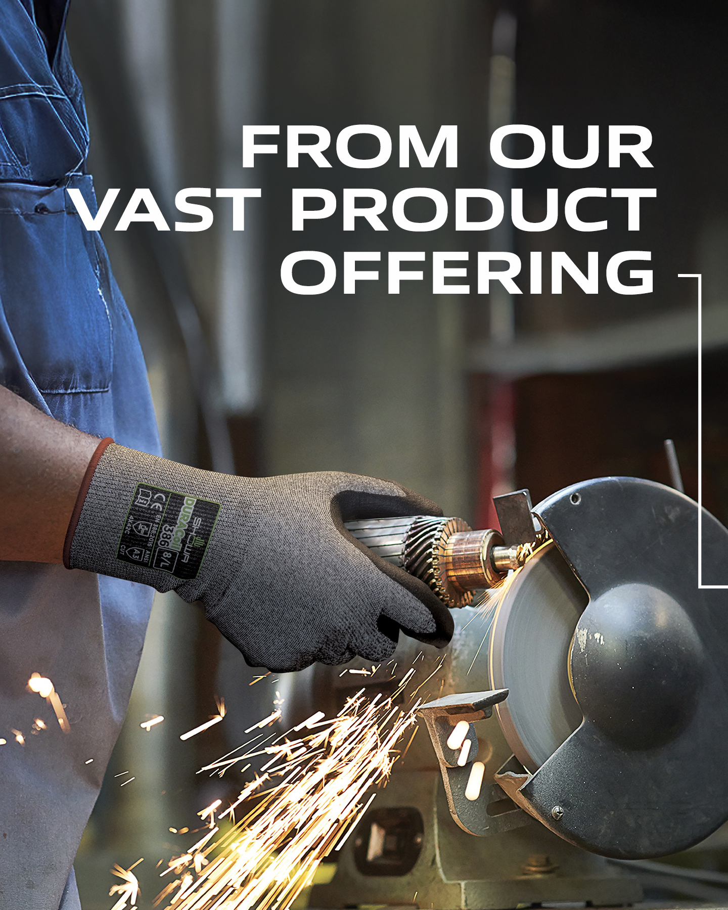 MSC Industrial Supply Facebook ad: Trust us with your toughest challenges.