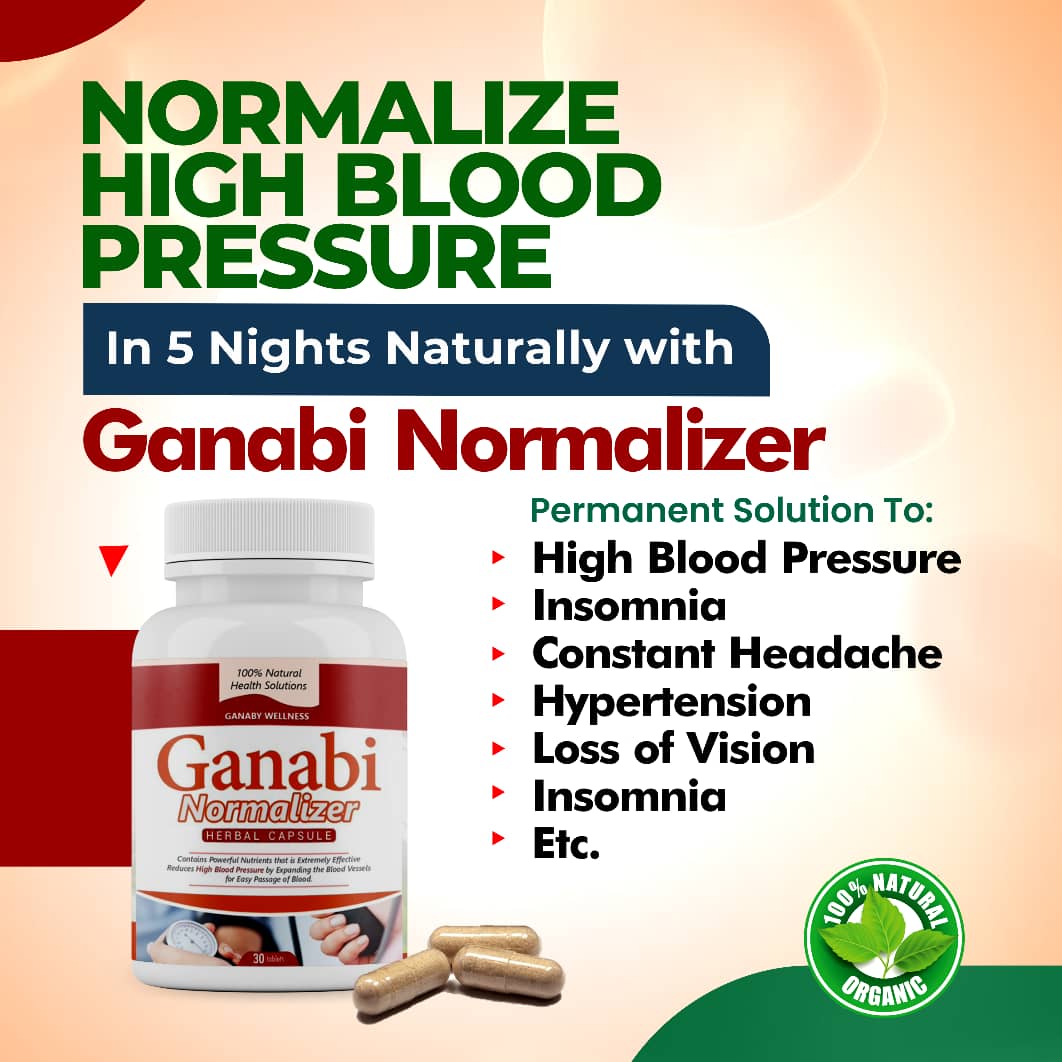 Ganabi Normalizer ng Facebook ad: Natural BP Control Solution