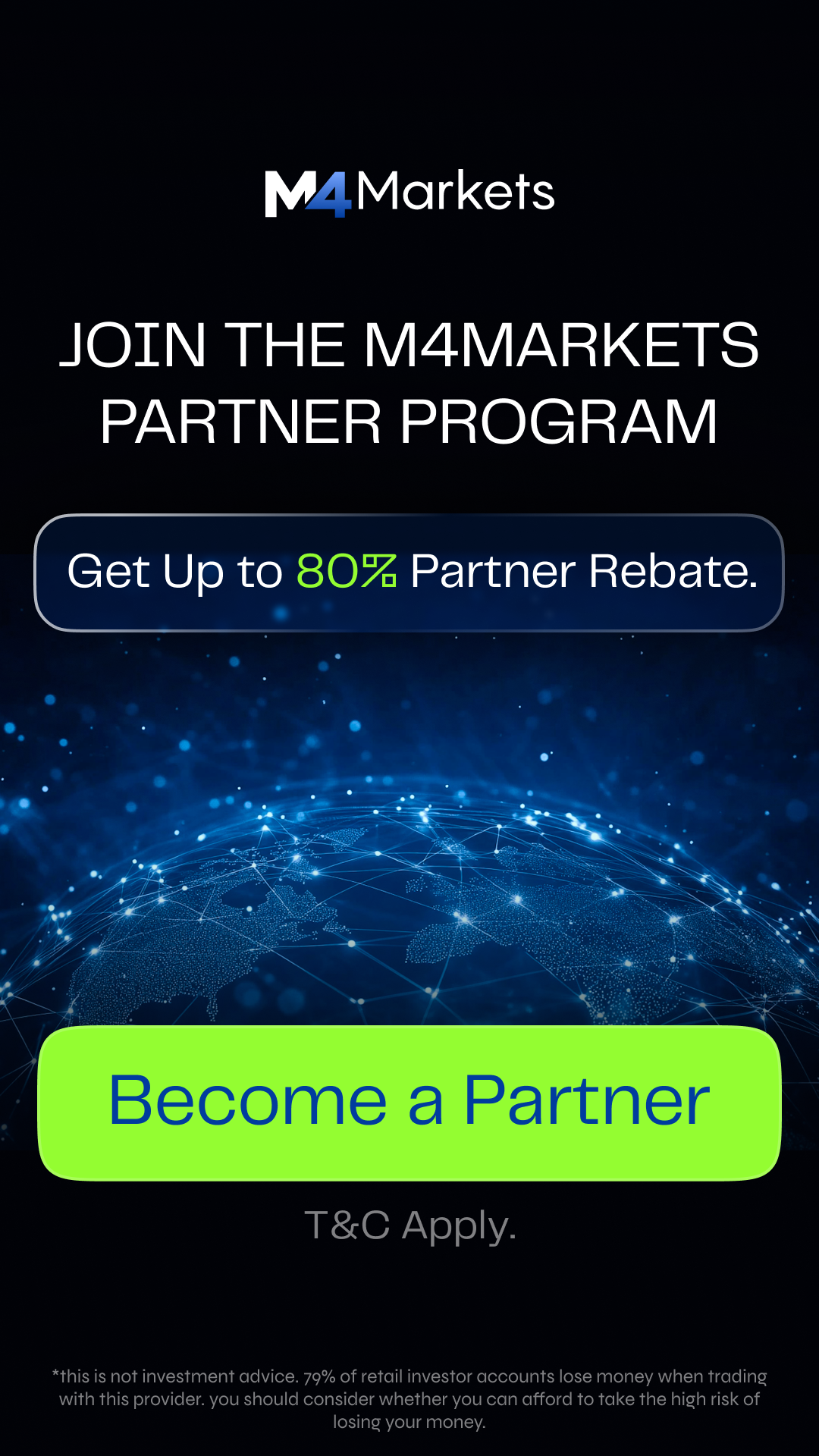 M4Markets Facebook ad