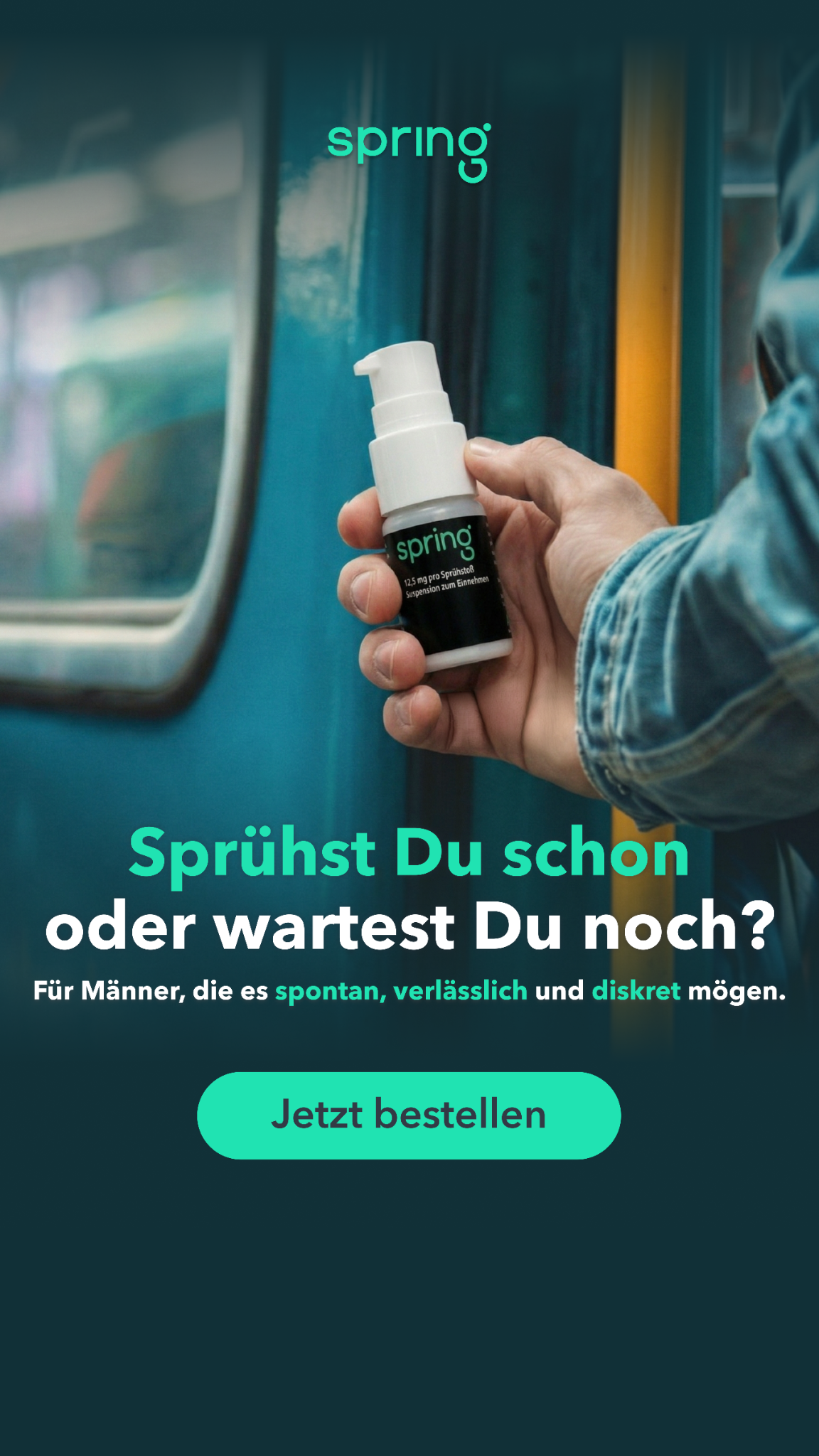 GoSpring Männergesundheit Deutschland  Facebook ad