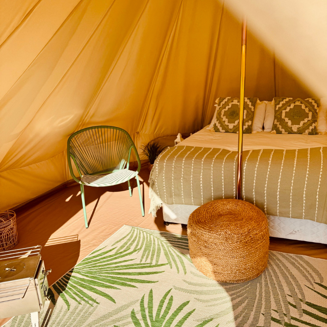 Quex Glamping Facebook ad: Escape to Luxury Glamping in the Heart of…