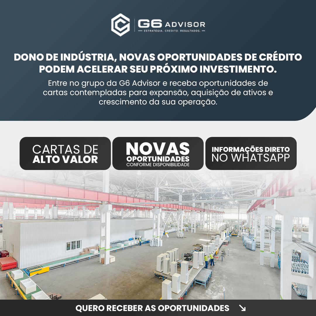 G6 Facebook ad: Empresário, encontre oportunidades de Cartas Contempladas…