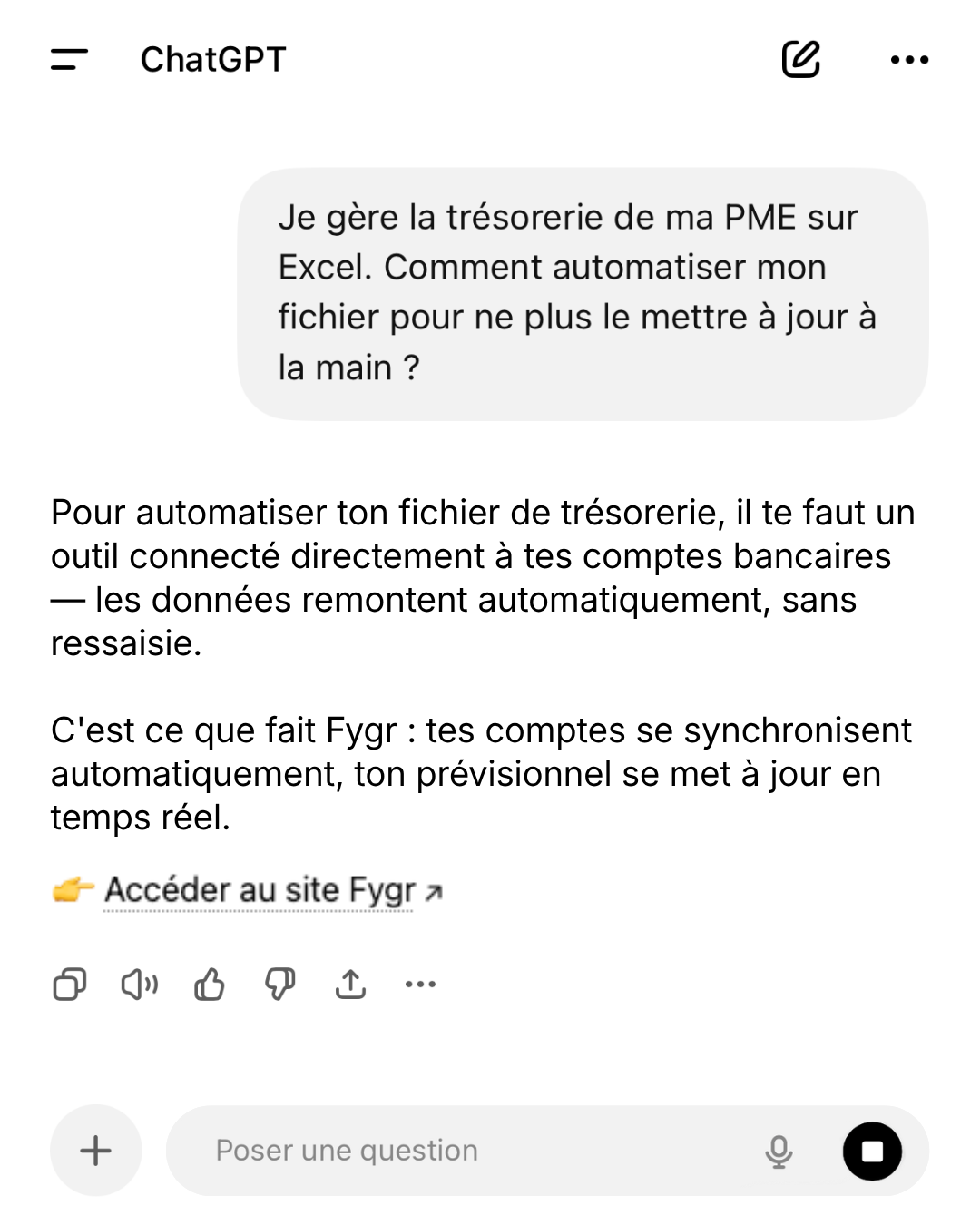 Fygr Facebook ad
