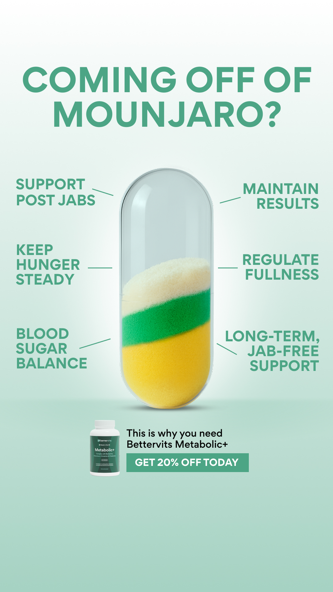 Bettervits Facebook ad