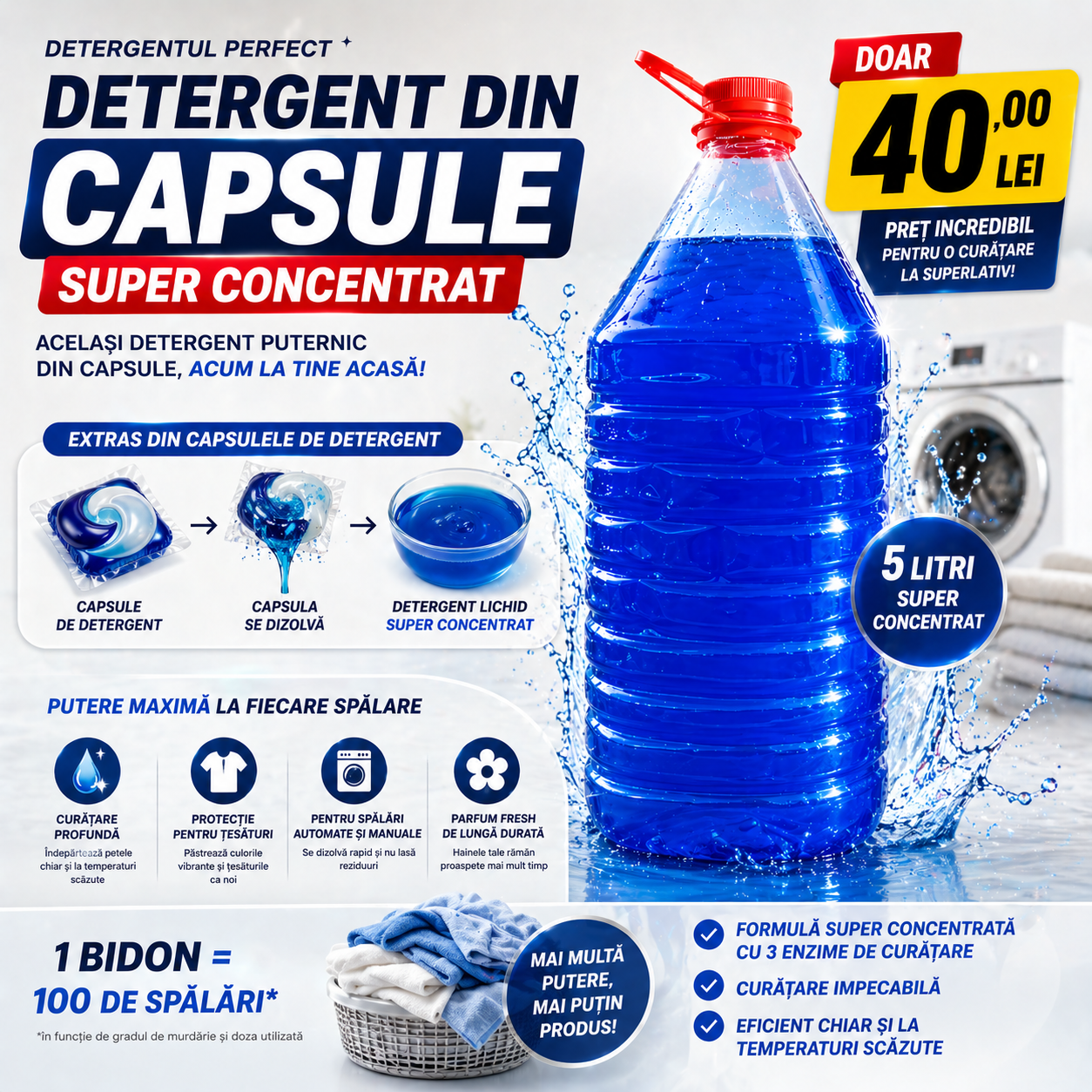 Detergentul Perfect Facebook ad