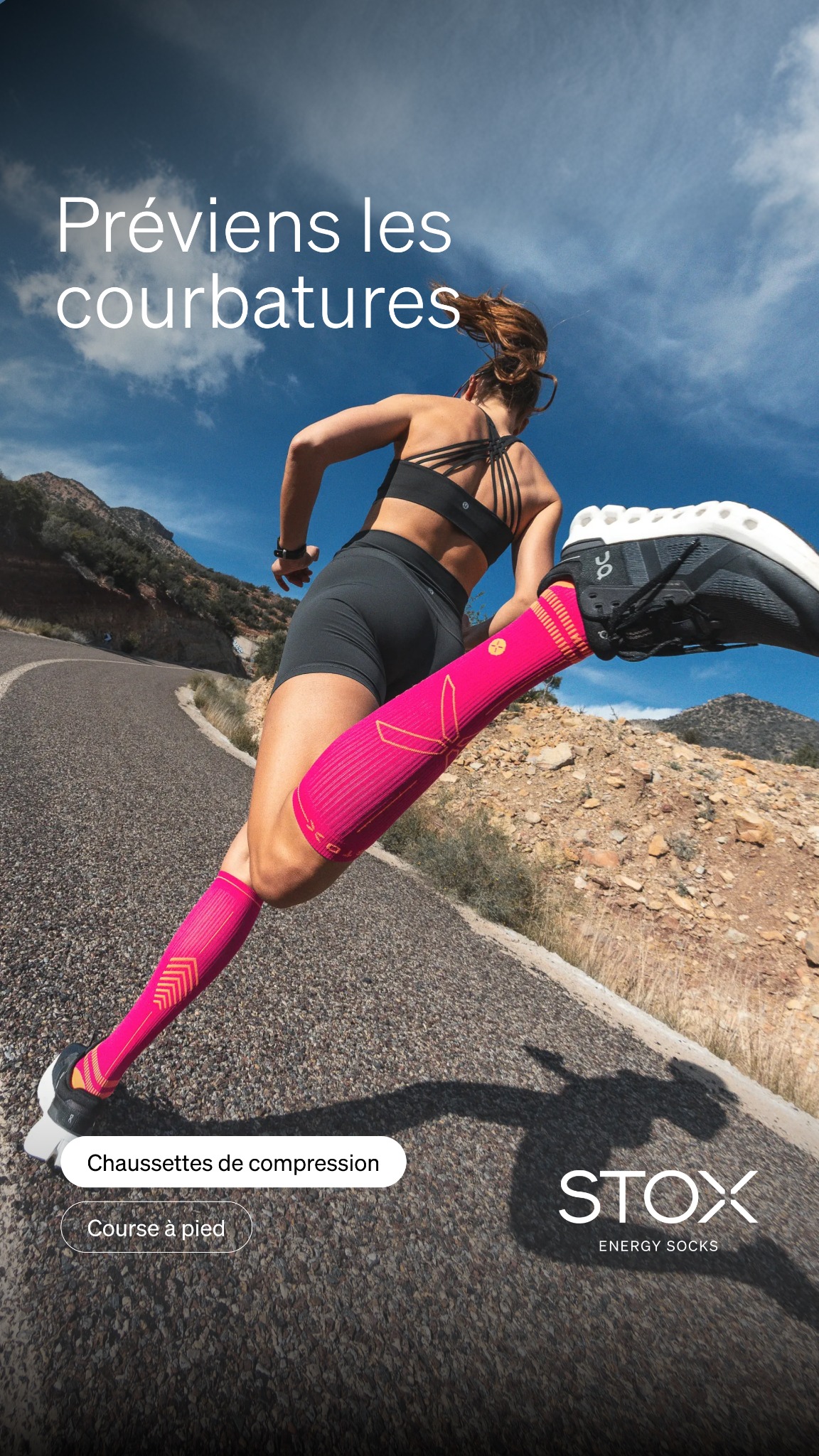 STOX Energy Socks Facebook ad