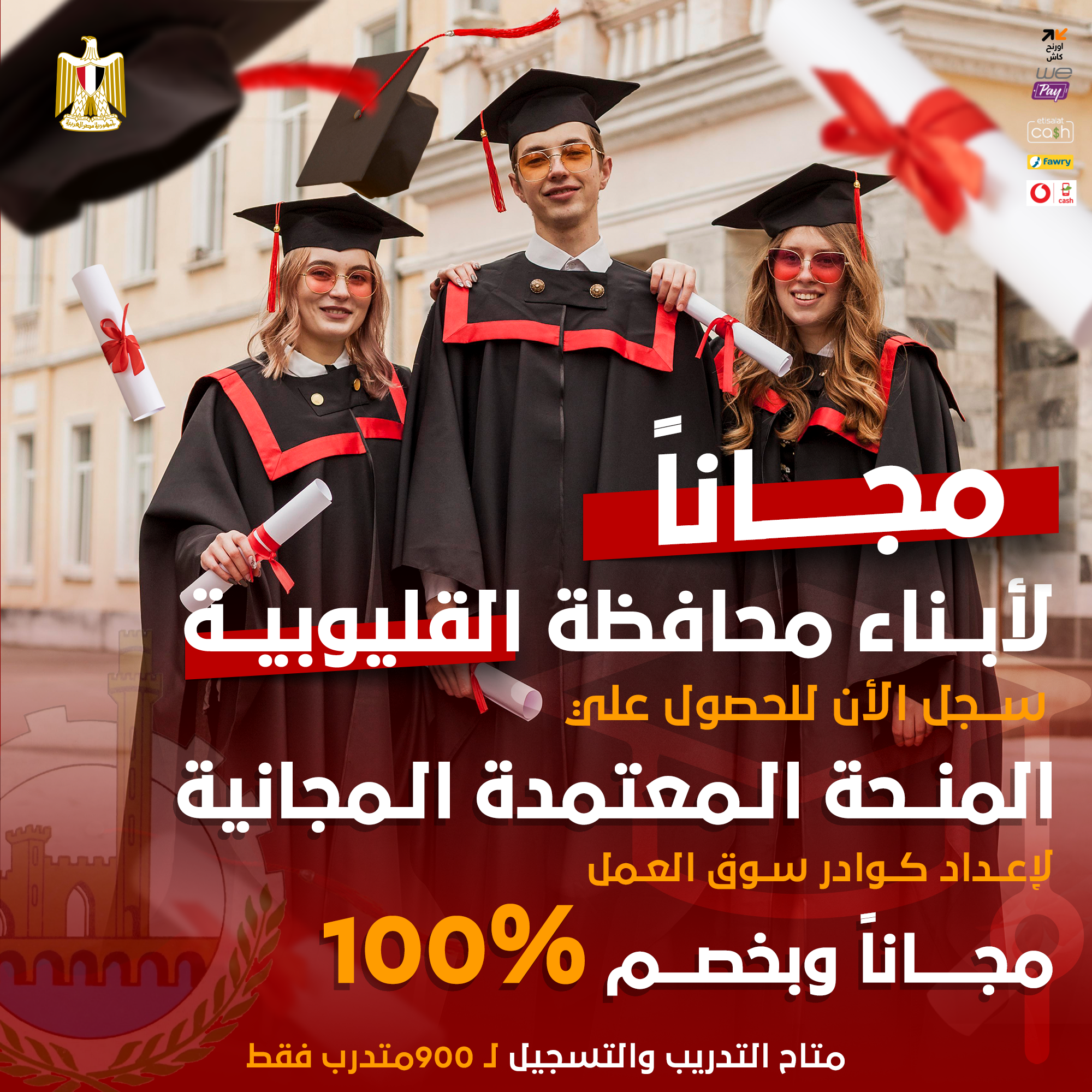 منح مصرية مجانية Facebook ad