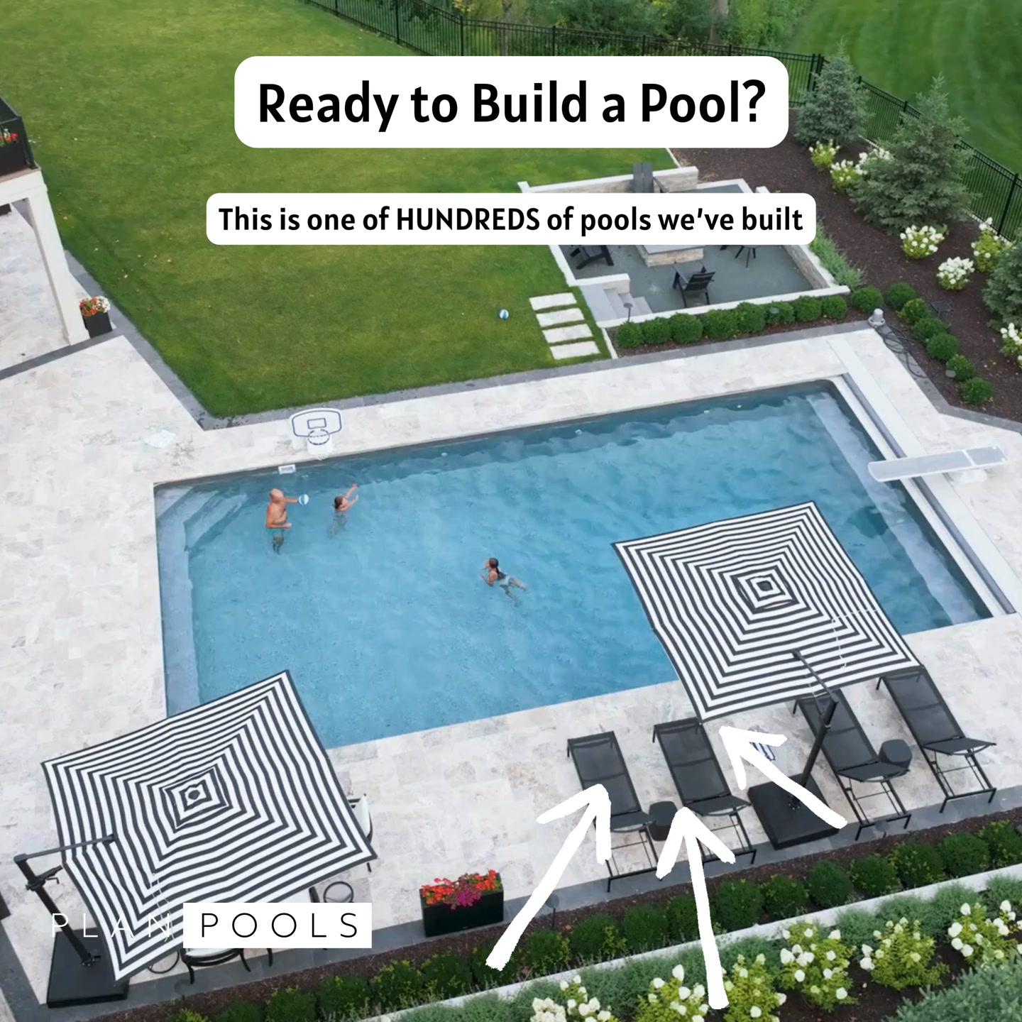 Plan Pools & Concrete Facebook ad: The Pool With 60% Lower Heating Costs