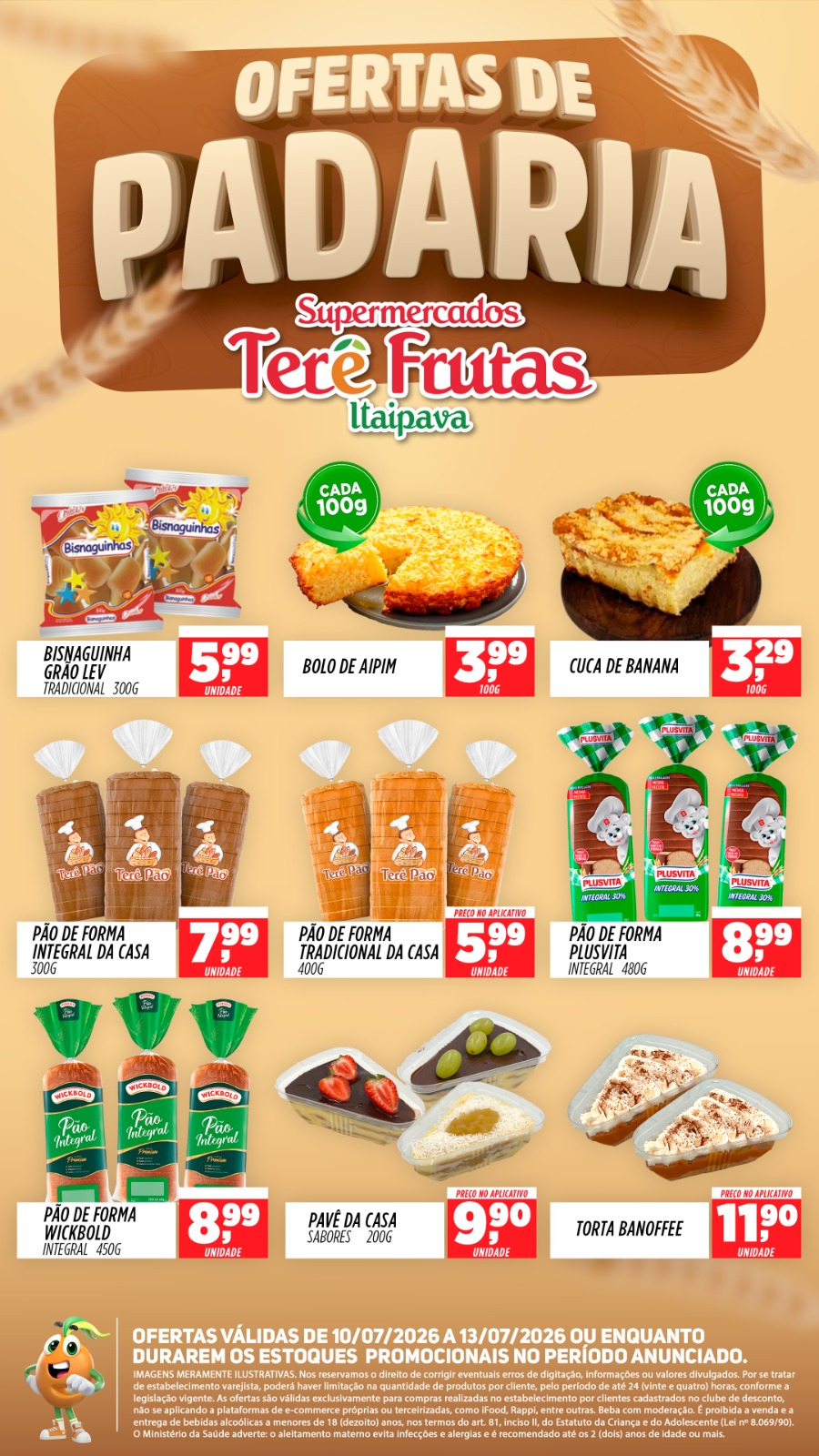 Super Terê Frutas Petrópolis Facebook ad