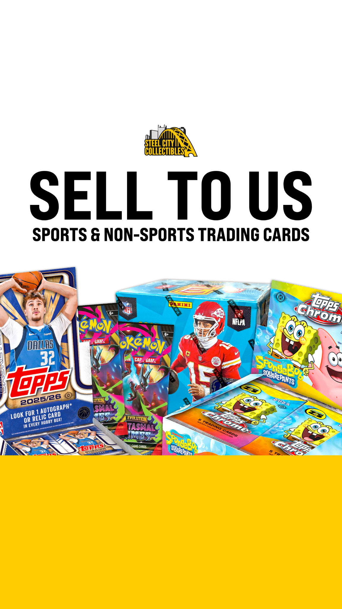 Steel City Collectibles Facebook ad